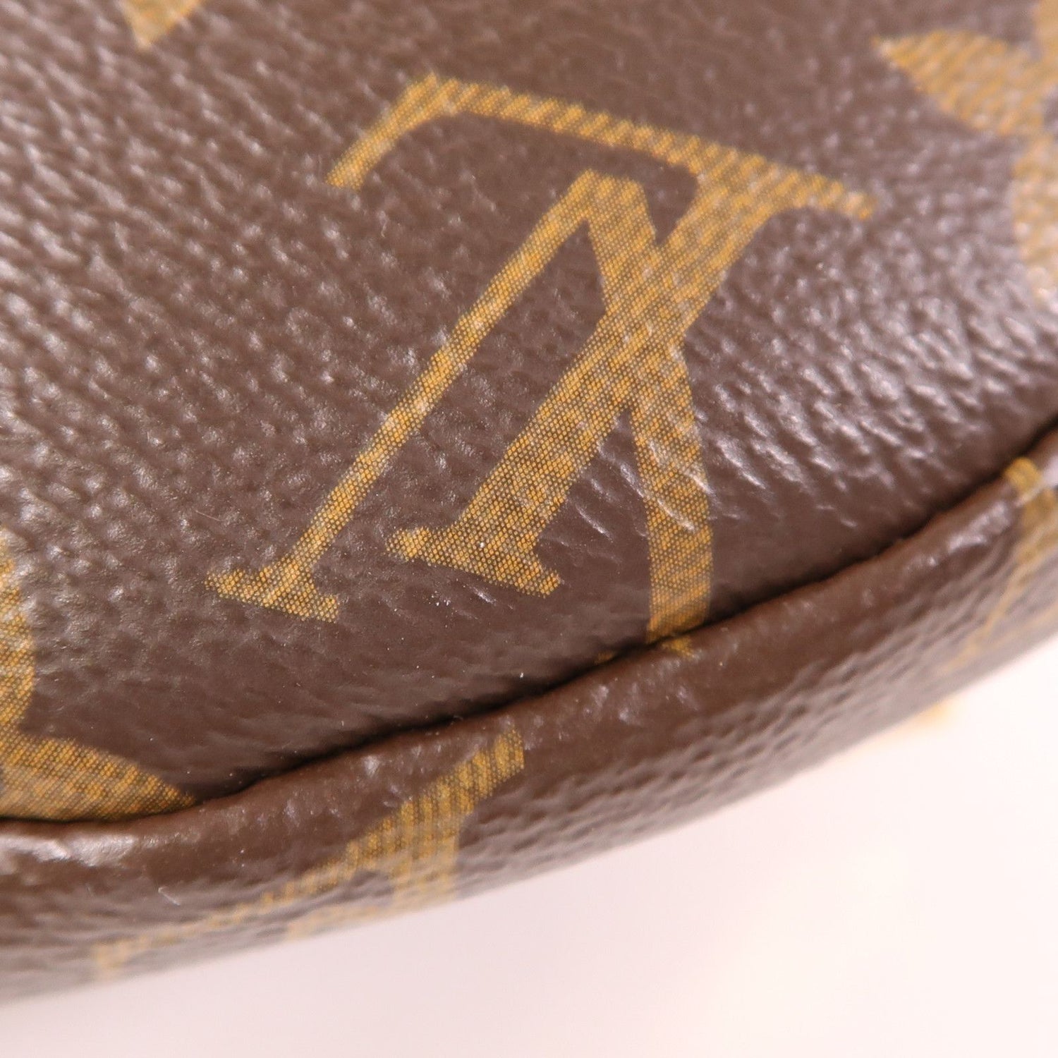 Louis Vuitton Monogram Bum Bag Brown Waist Bag Body Bag M 43644