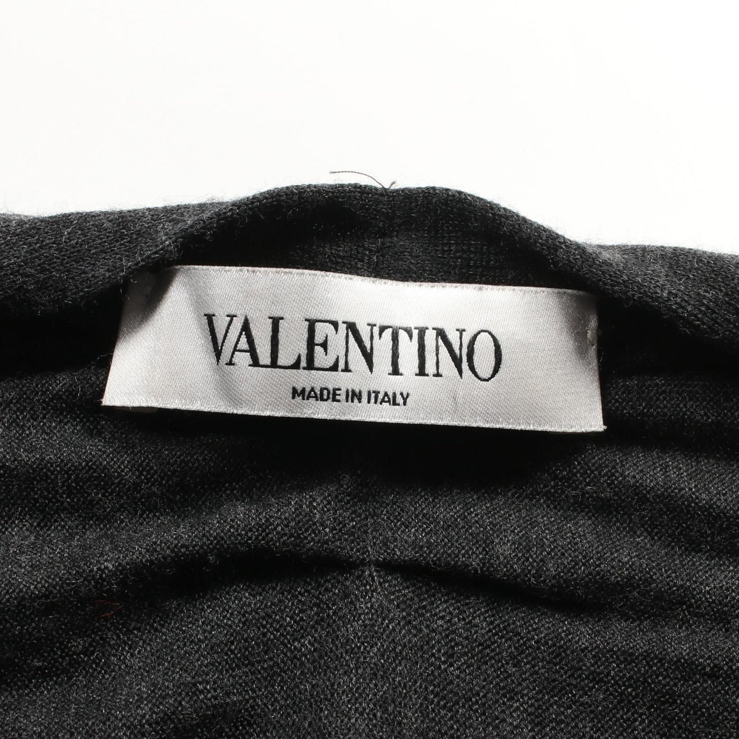 Valentino Cardigan Wool Silk Cashmere Gray S