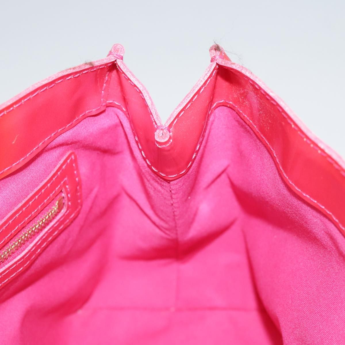 Louis Vuitton Vernis Wilshire Pm Hand Bag Rose Pop M 93643 Auth