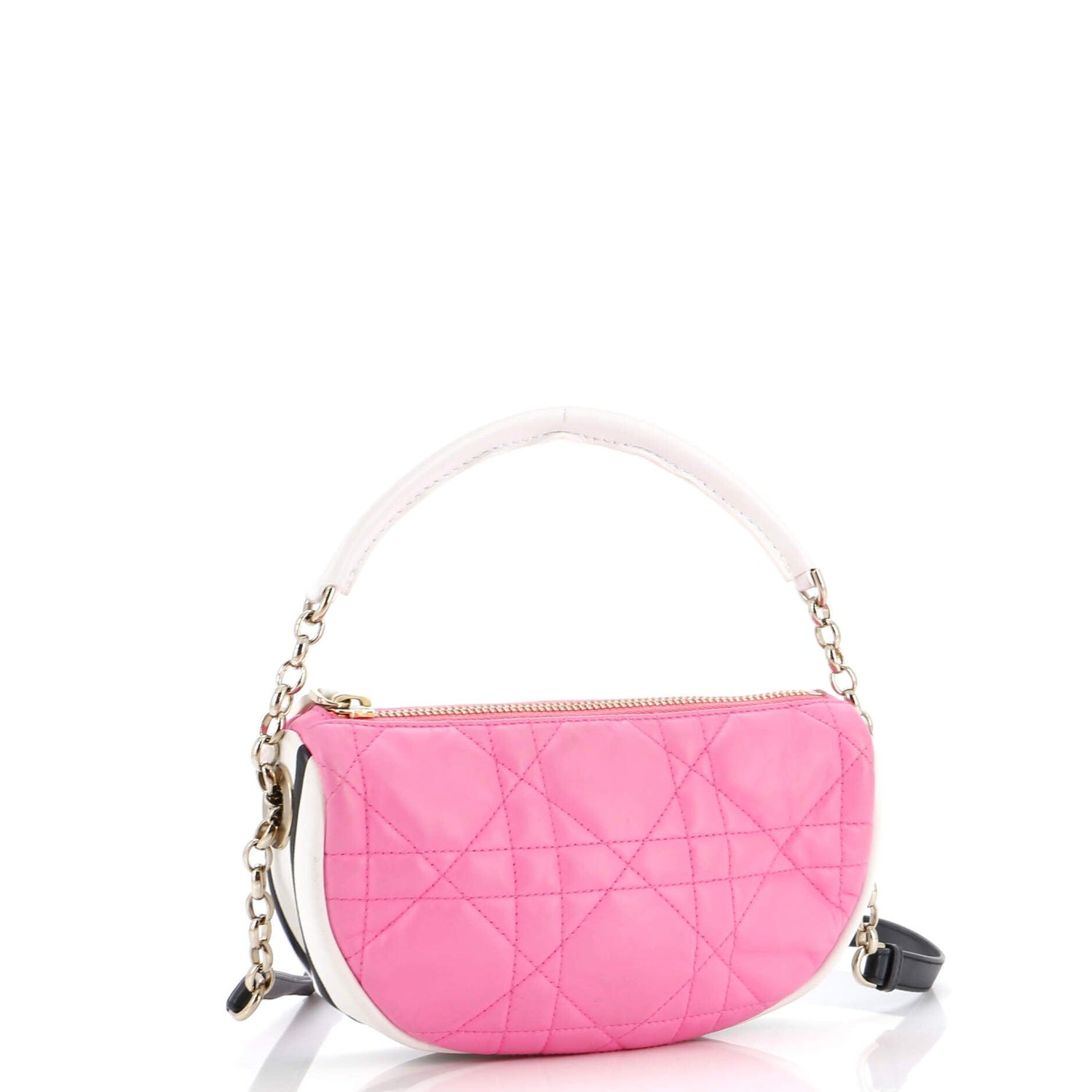 Christian Dior Vibe Hobo Cannage Quilt Lambskin Small