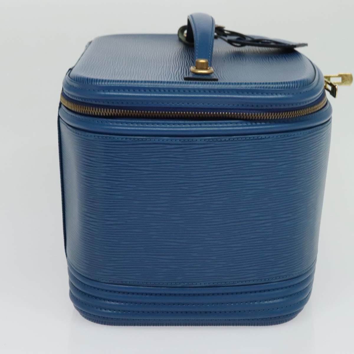 Louis Vuitton Epi Nice Hand Bag 2way Toledo Blue M 48015 Lv Auth