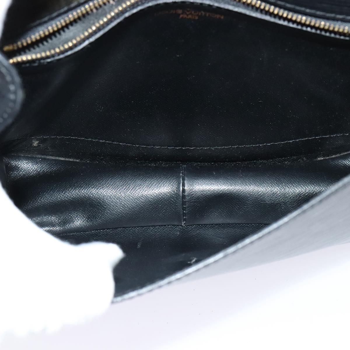Louis Vuitton Epi Saint Cloud Gm Shoulder Bag Black Noir M 52192 Lv Auth