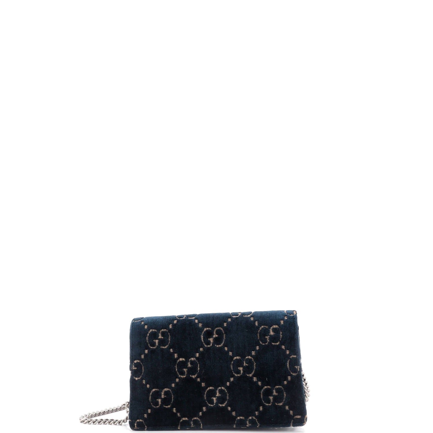 Gucci Dionysus Bag Gg Velvet Super Mini