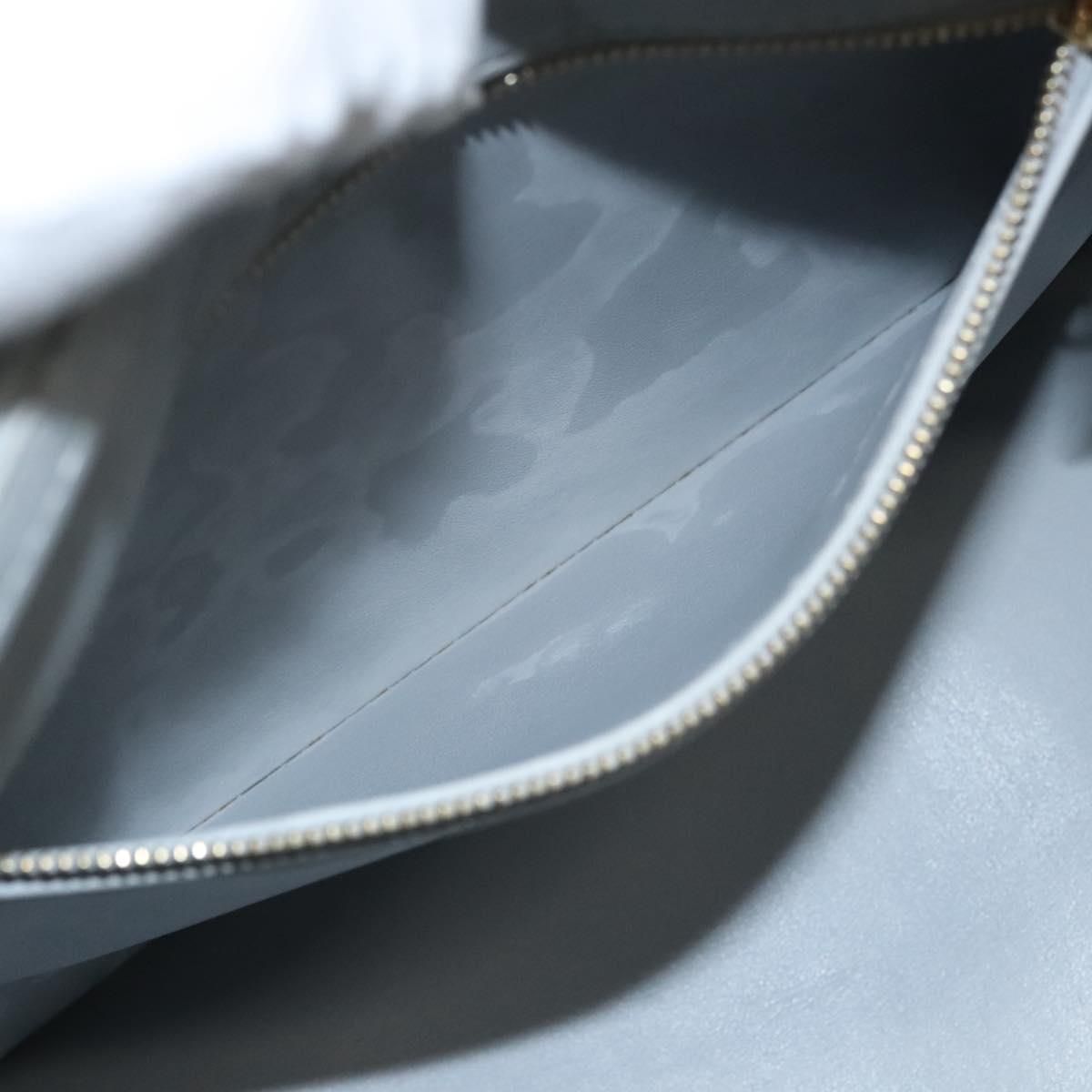 Louis Vuitton Vernis Houston Hand Bag Gris M 91053 Lv Auth