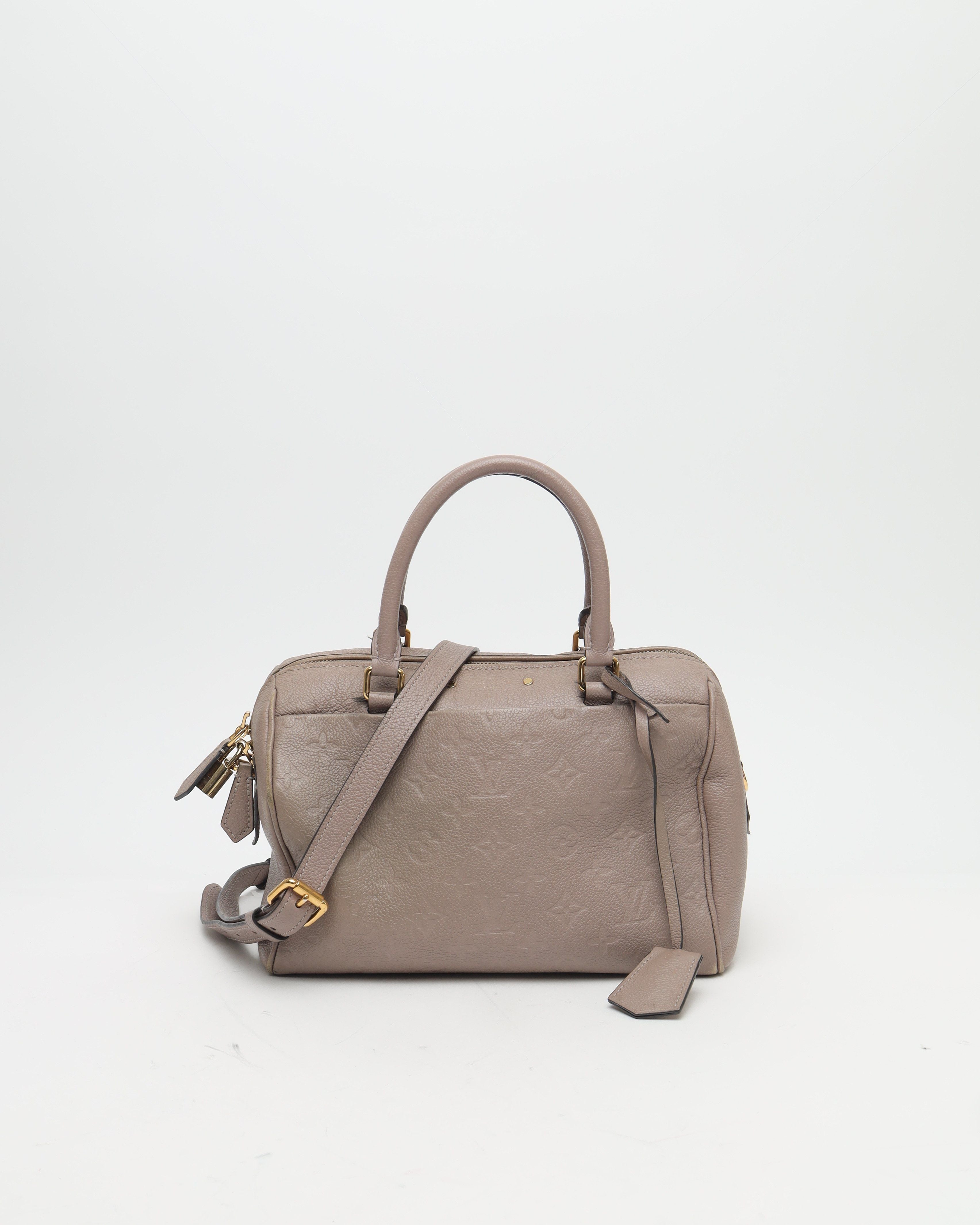 Louis Vuitton Empreinte Speedy 25 Nm Bandoulière Bag