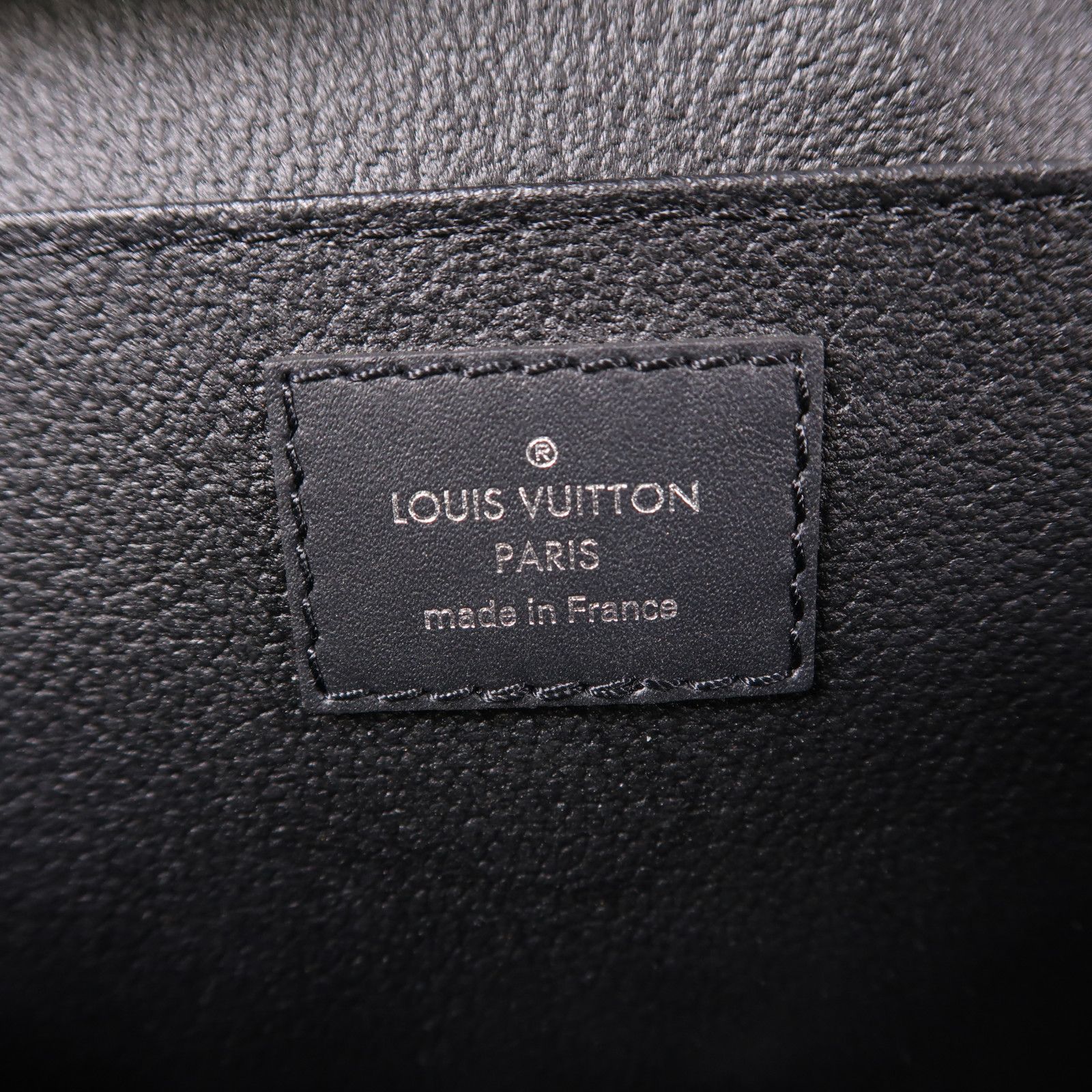 Louis Vuitton Epi Poche Toilette Blue Business Bag Clutch Bag M 54654