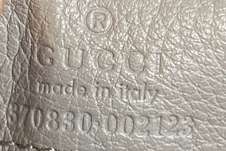 Gucci Bamboo Daily Top Handle Bag Leather Large
