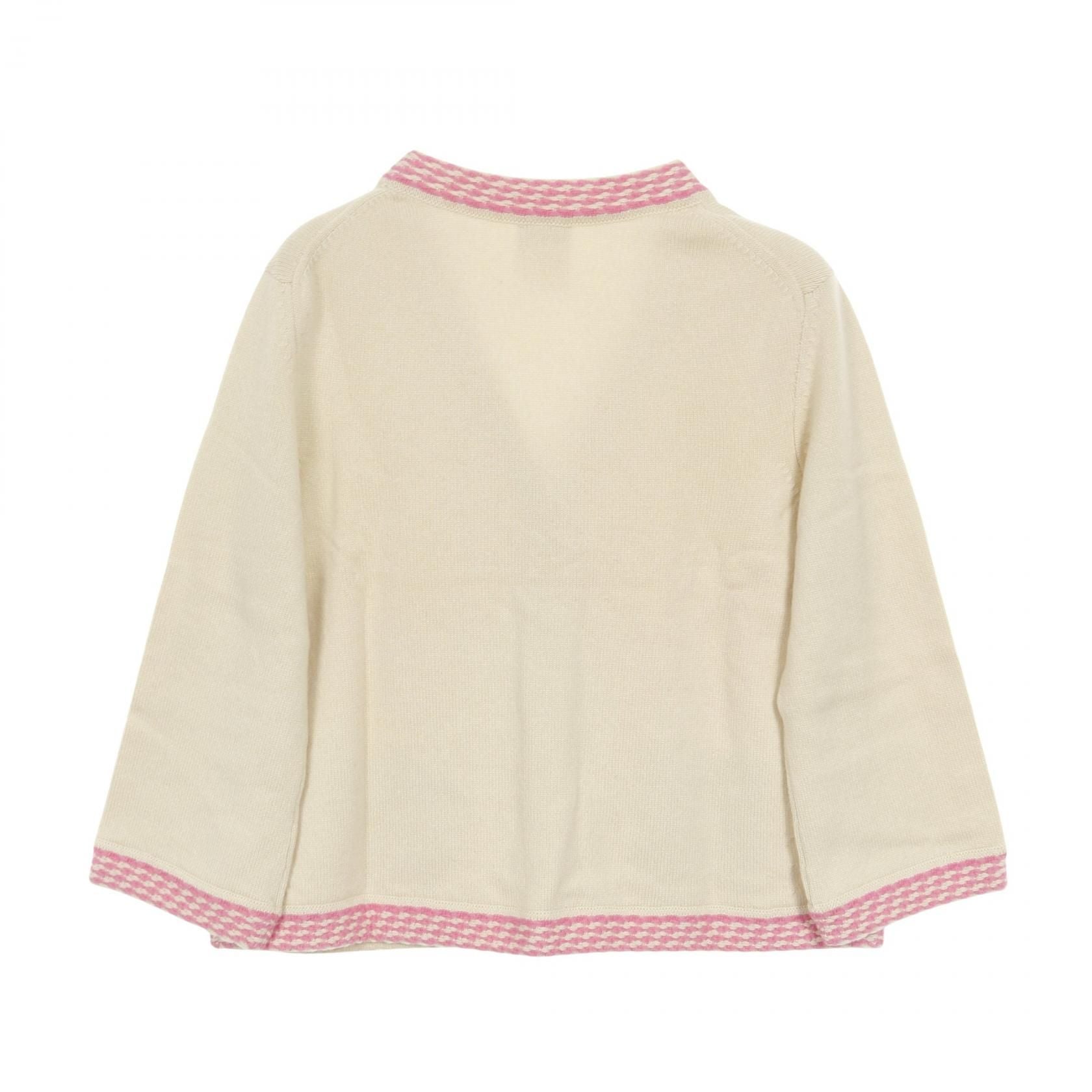 Chanel Beige Pink Cardigan Cashmere P 40294k 02905