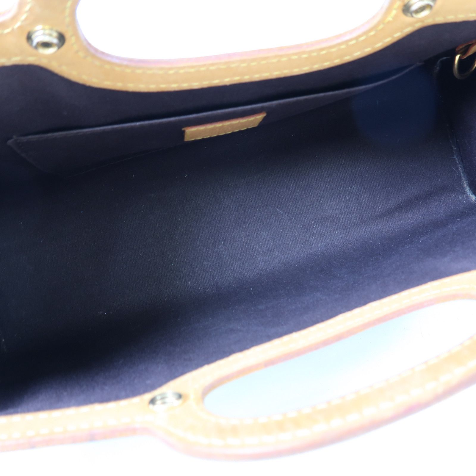 Louis Vuitton Vernis Roxbury Drive Gold Hand-ground Shoulder Bag Sake Red Red Dark Red 2way Shoulder Bag M 9199