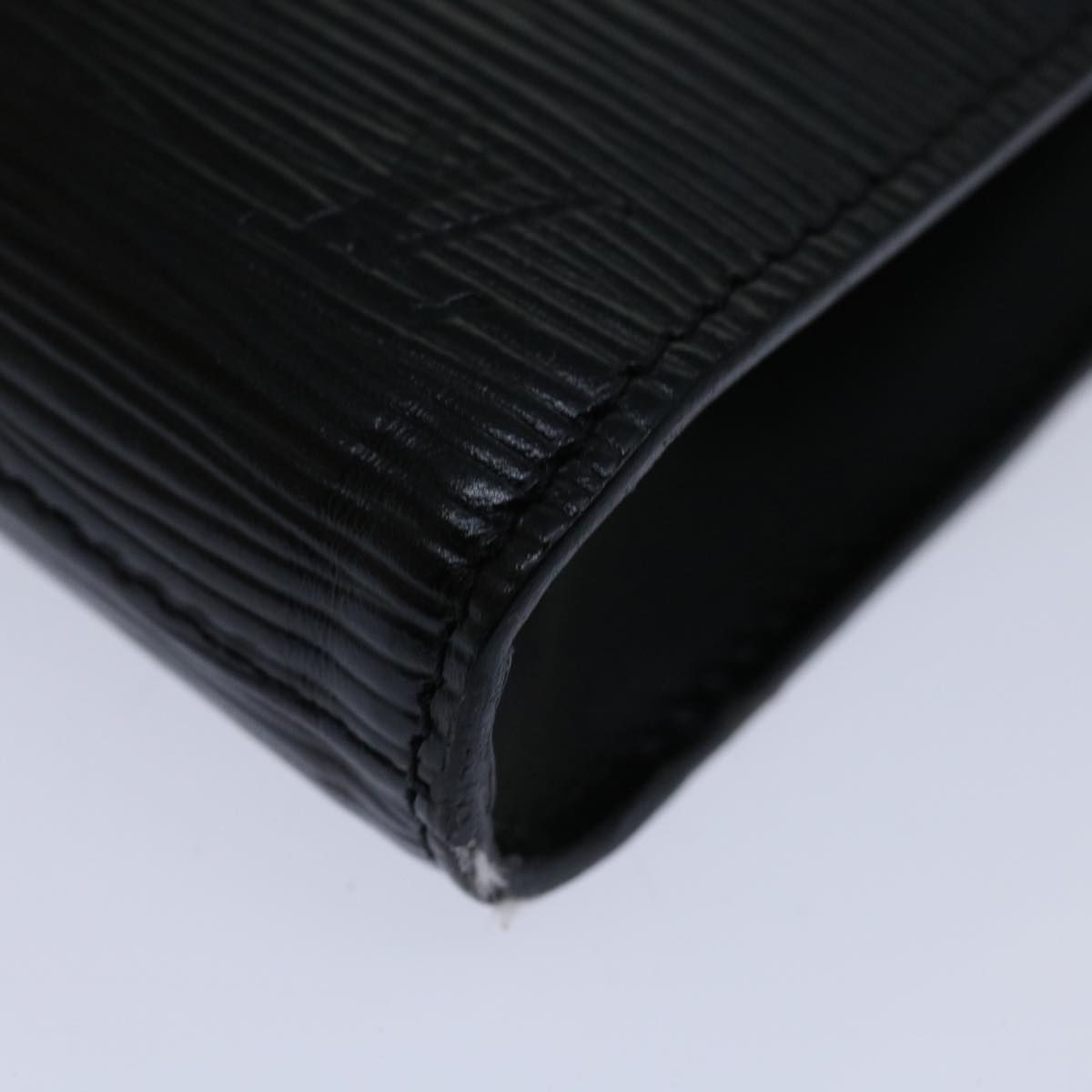 Louis Vuitton Epi Art Deco Clutch Bag Black M 52632 Lv Auth