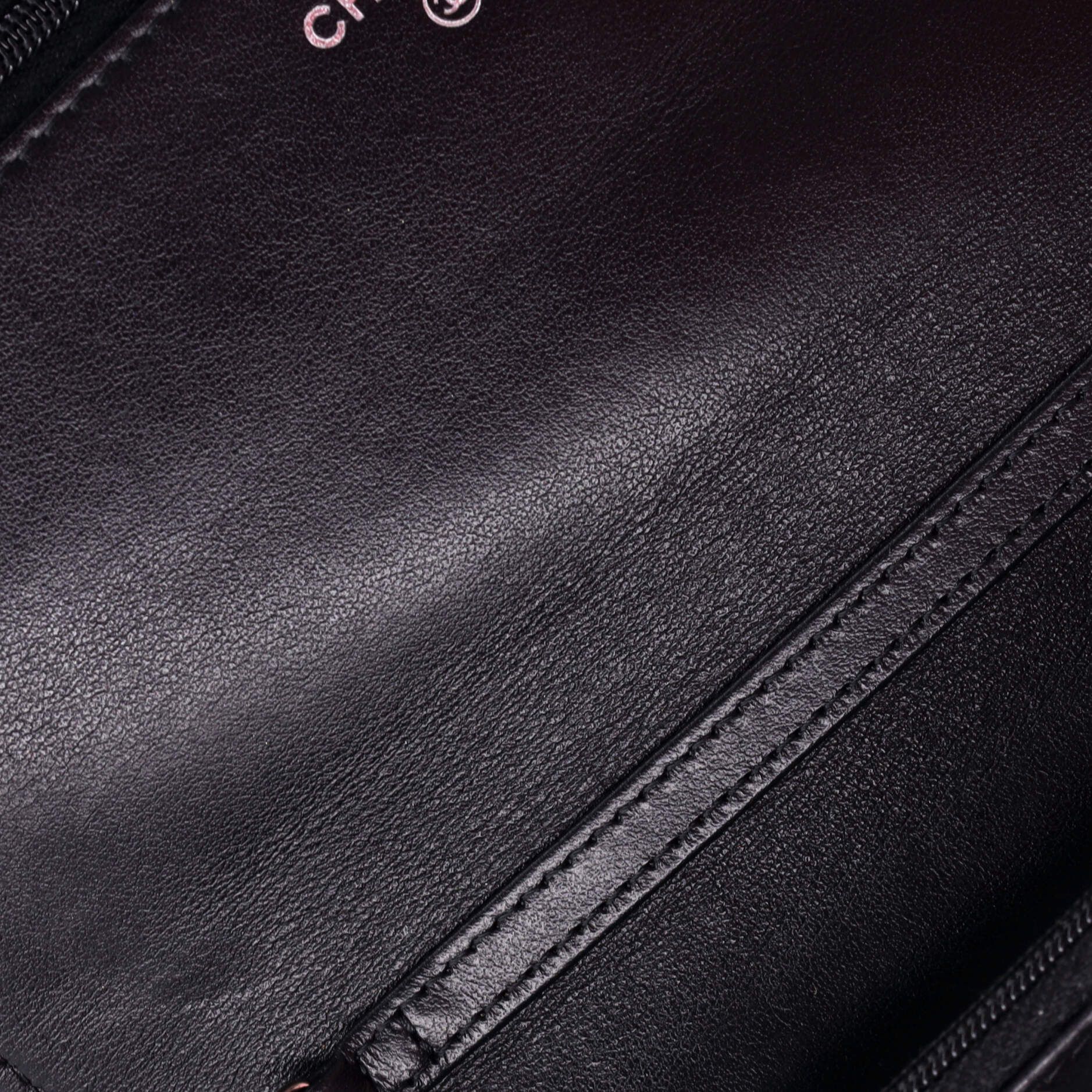 Chanel Cocostellar Wallet On Chain Quilted Suede