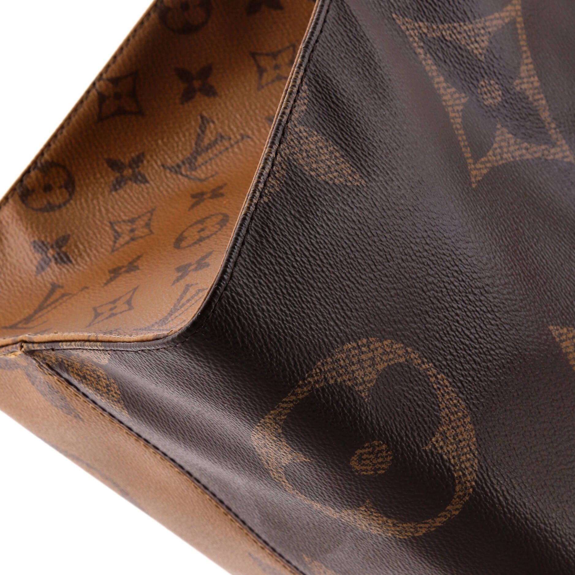 Louis Vuitton Onthego Tote Reverse Monogram Giant Gm