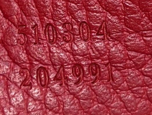 Gucci Interlocking Shoulder Bag Leather Small