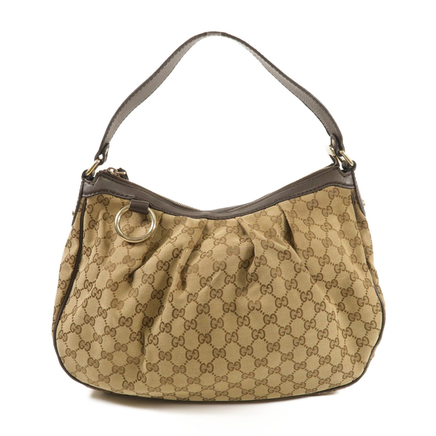 Gucci Medium Sukey Hobo, GG Canvas