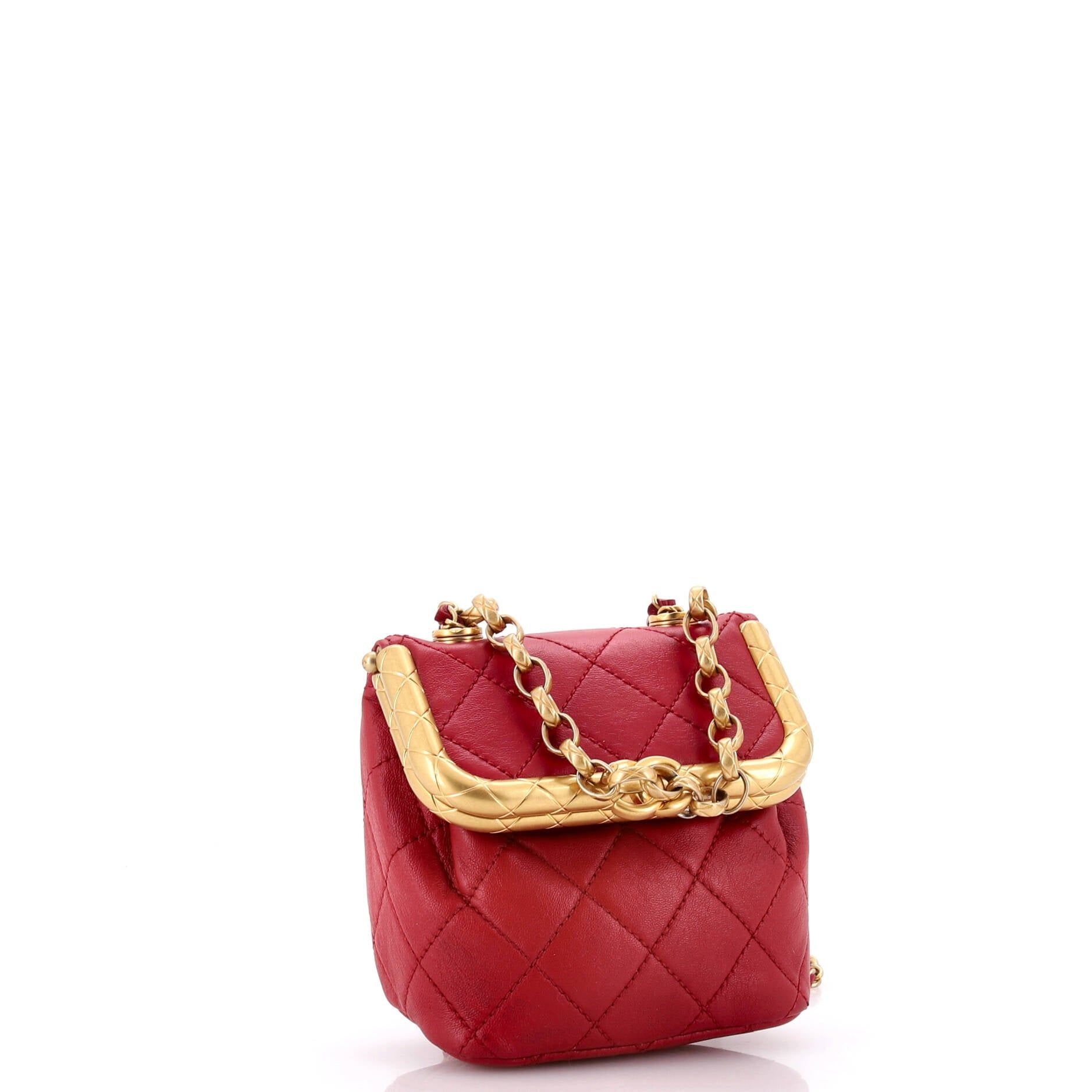 Chanel My Crush Bag Quilted Lambskin Micro