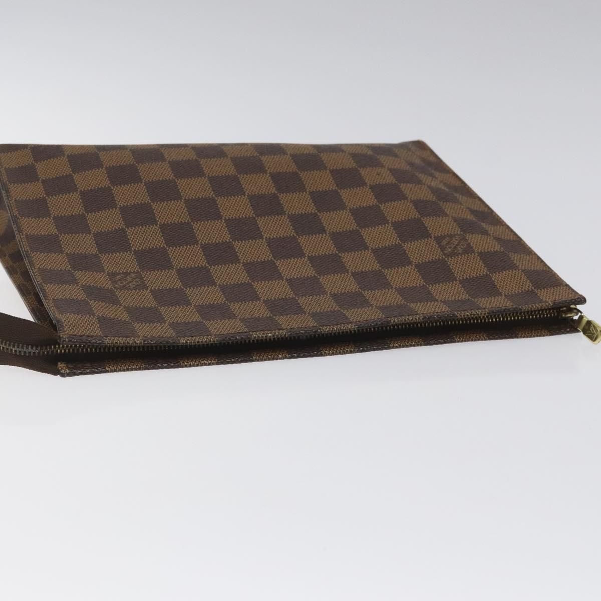 Louis Vuitton Damier Ebene Poche Toilette 26 Pouch N 47543 Lv Auth