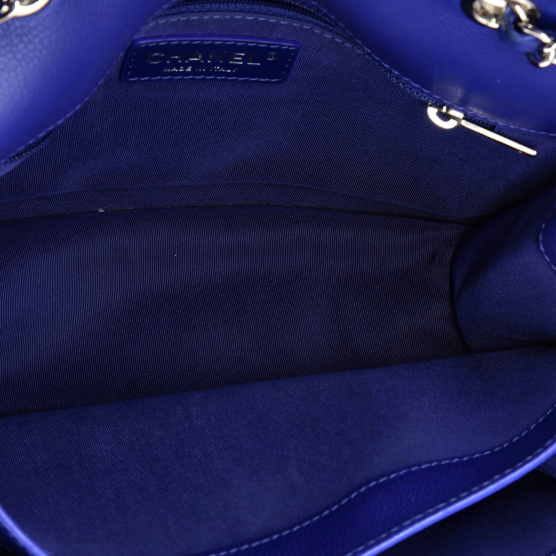 Chanel CC Box Flap Bag Quilted Calfskin Small