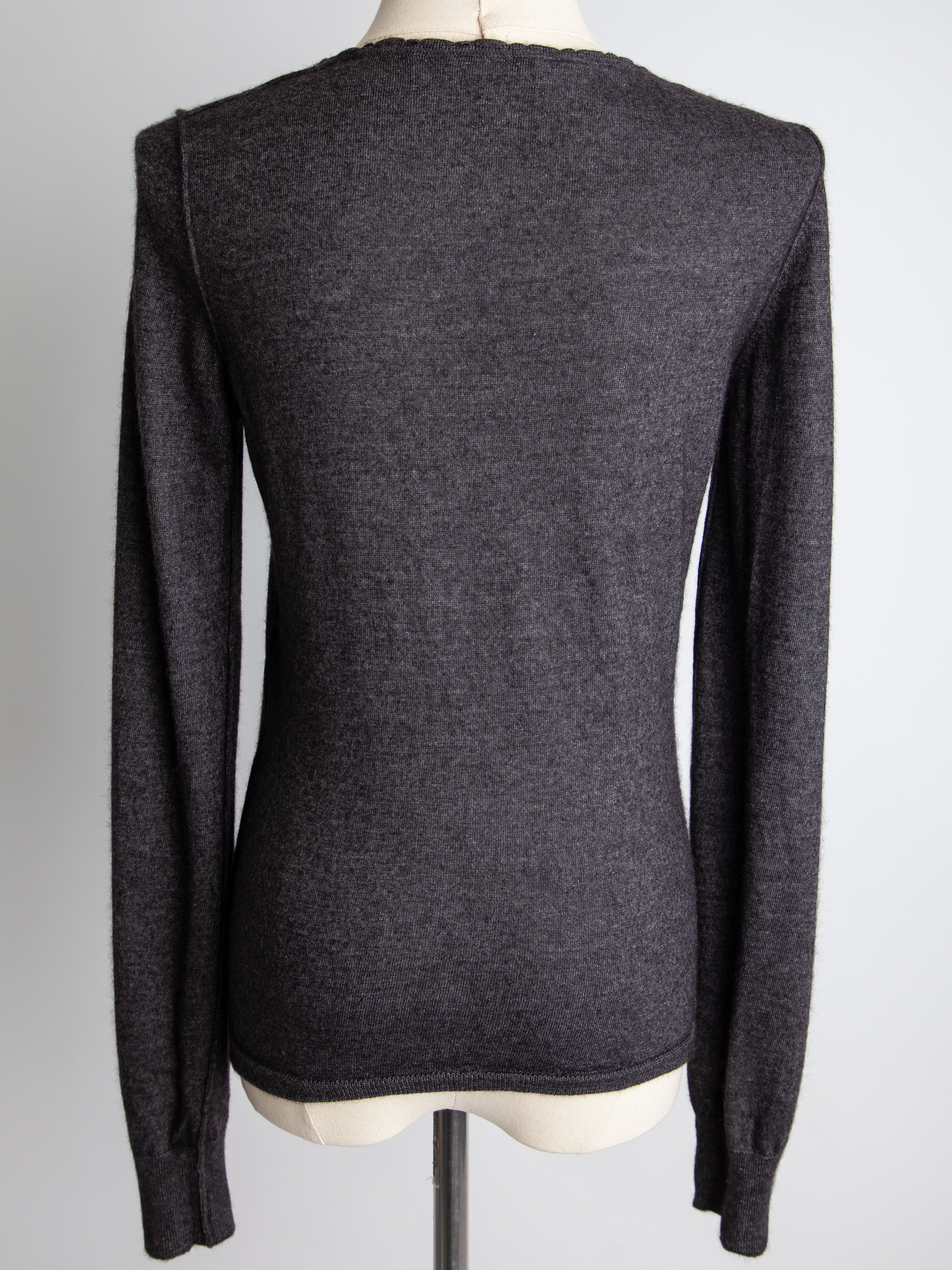 Good Dolce Gabbana Gray Viscose Cardigan Size S Women