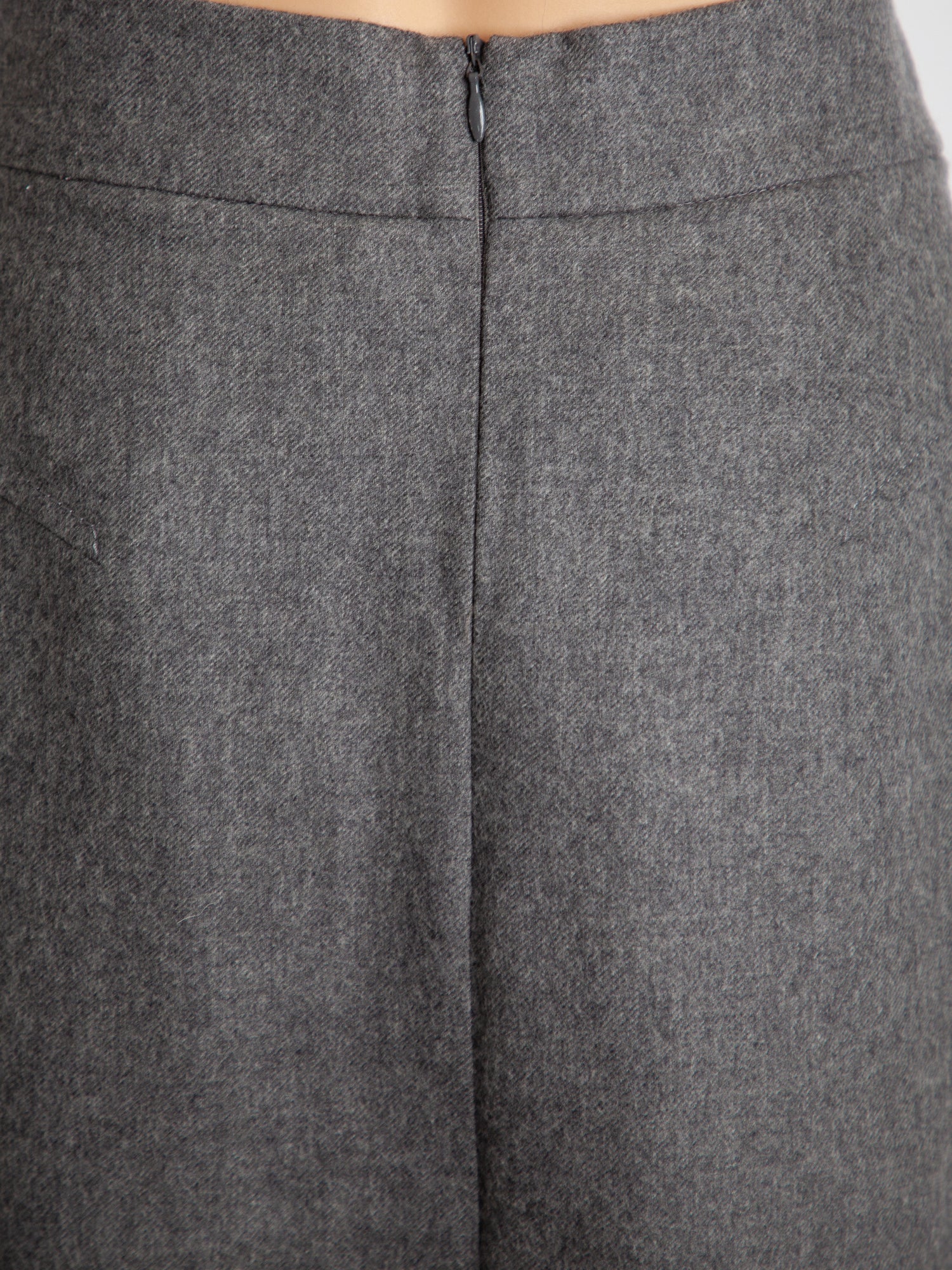 Good Condition Laurel Gray Cashmere Skirt Size L Women