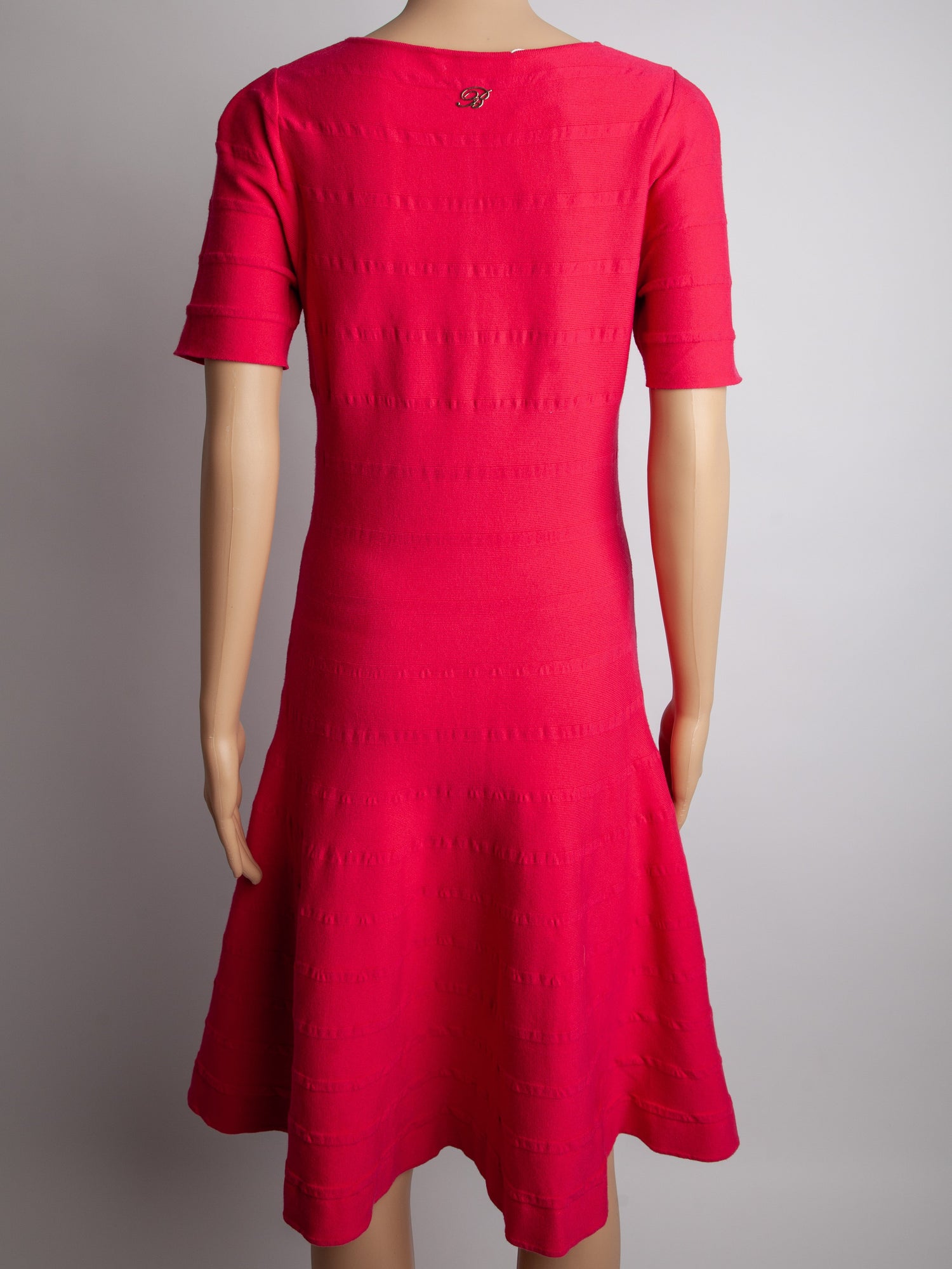 Good Blumarine Pink Viscose Dress Size M Women’s A-Line