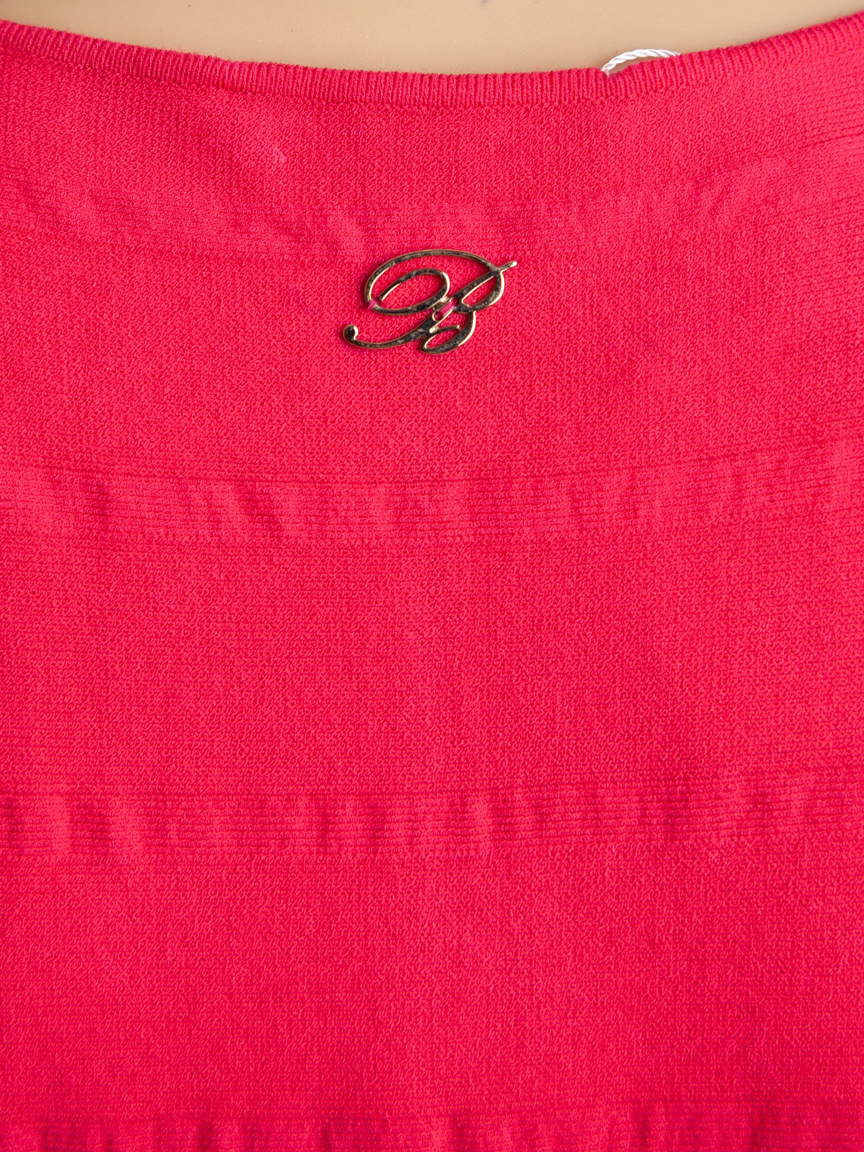Good Blumarine Pink Viscose Dress Size M Women’s A-Line