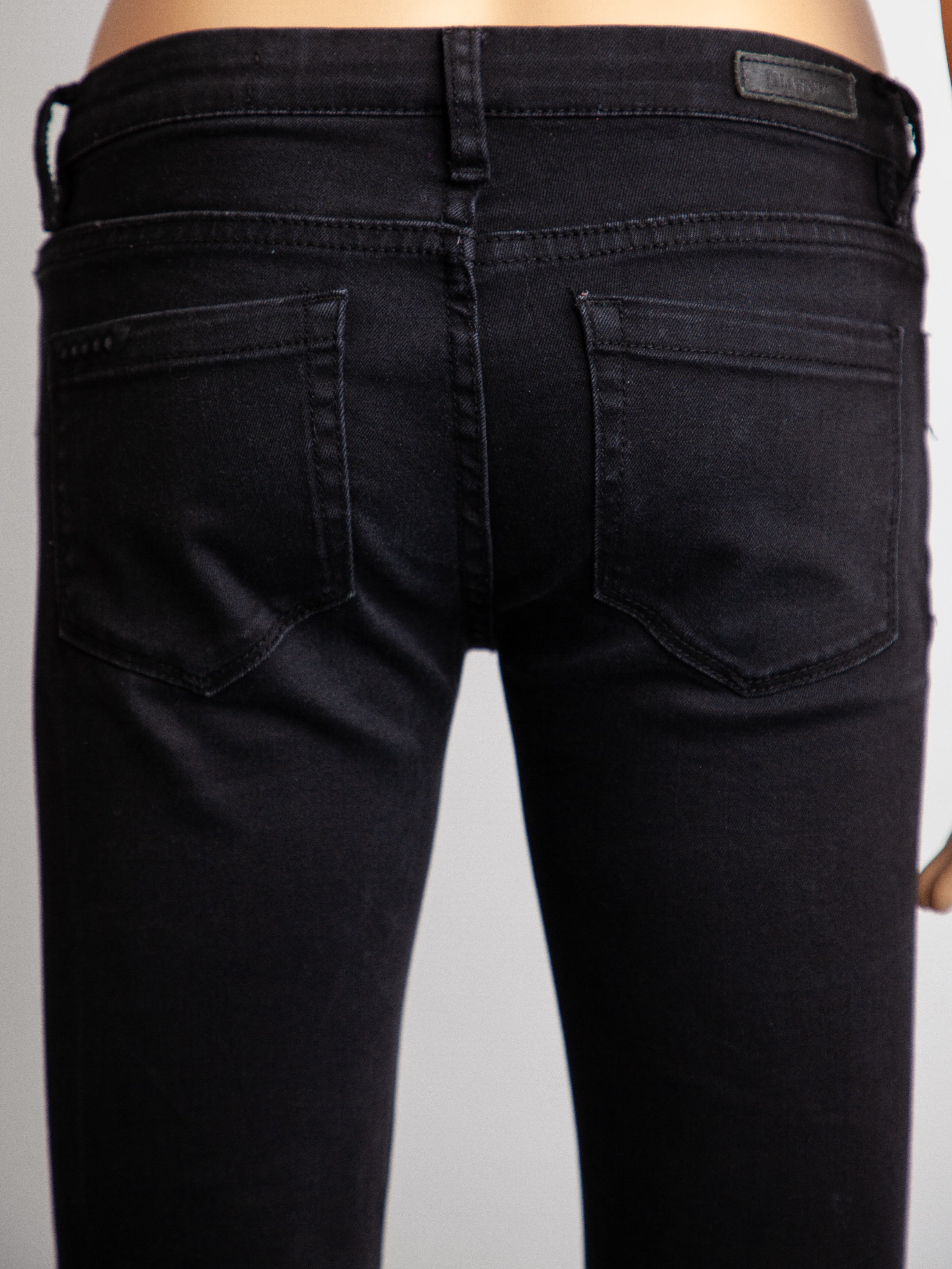 Good Blanknyc Black Distressed Skinny Jeans Size XS