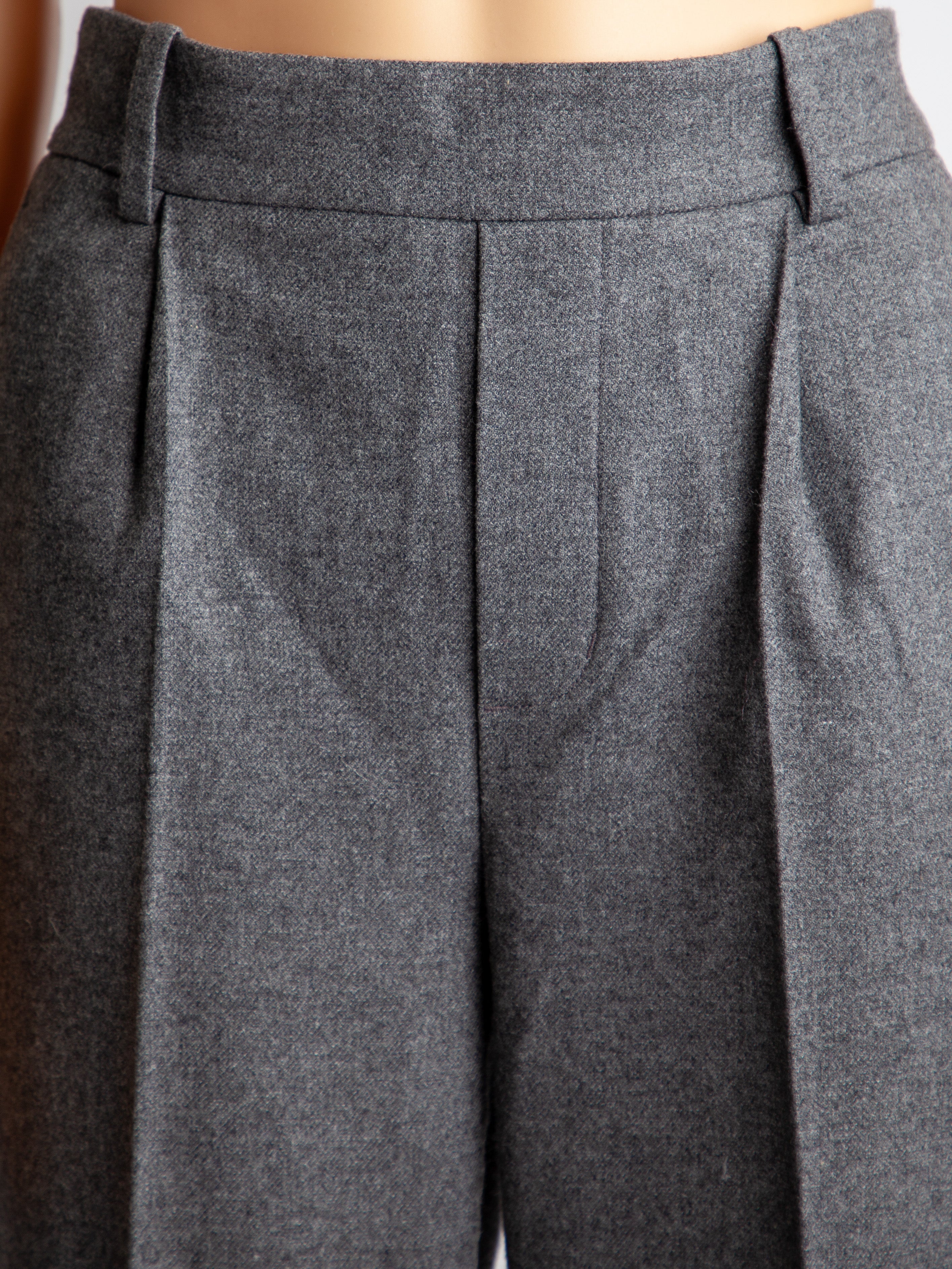 Good Vince Gray Pleated Trousers Size S Women&