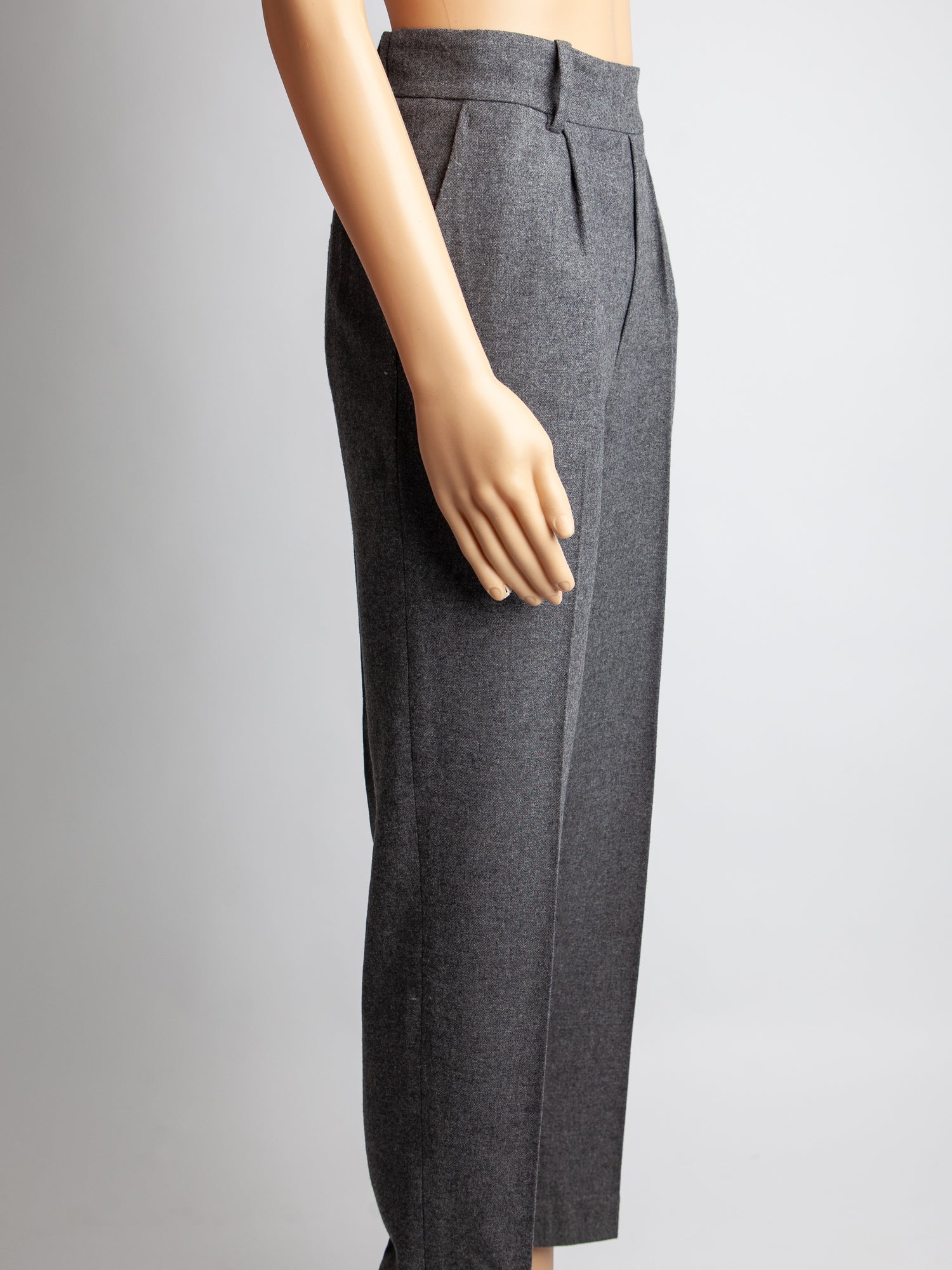 Good Vince Gray Pleated Trousers Size S Women&