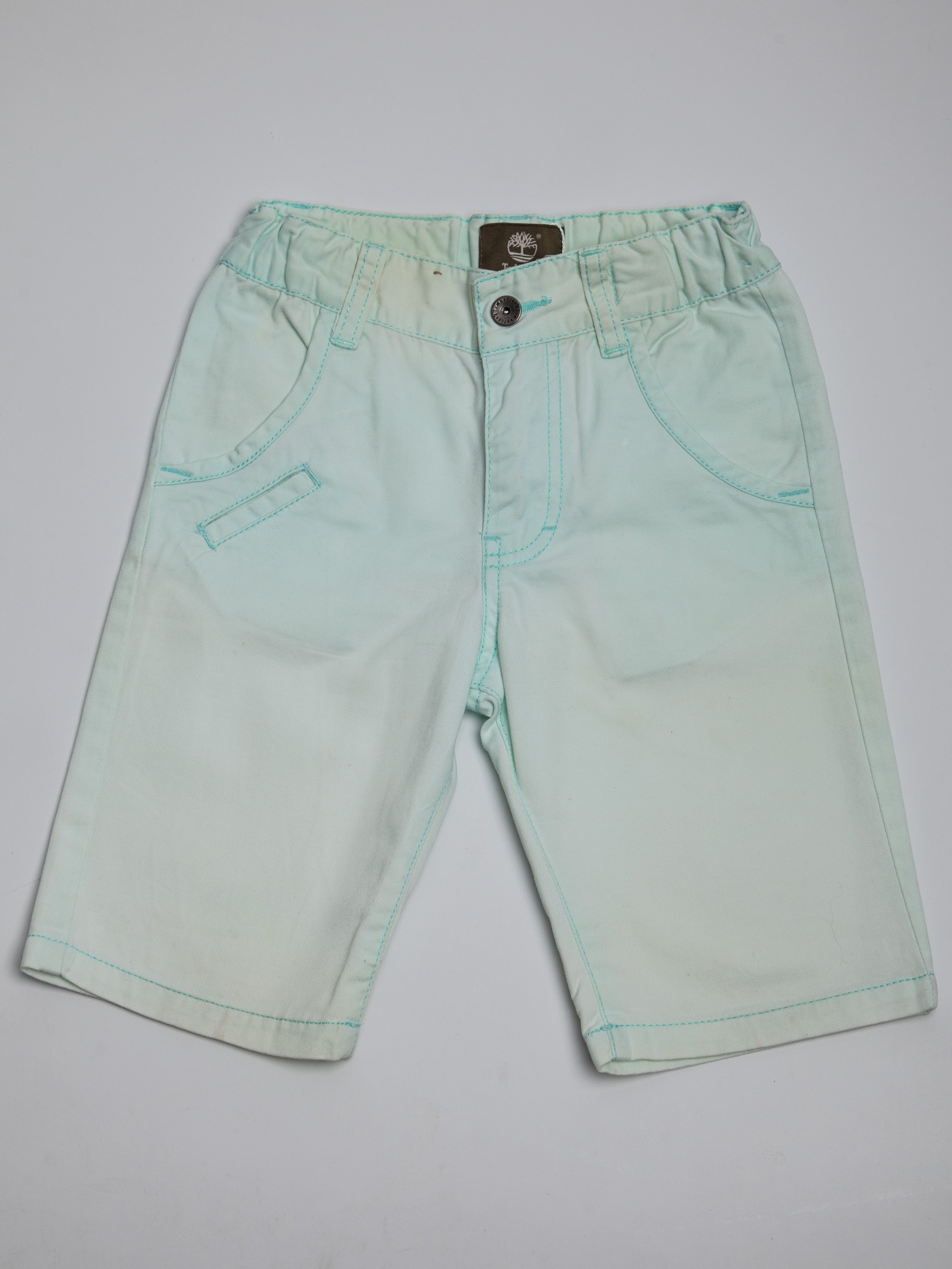 Good Timberland White Cotton Shorts for Kids, Size 4