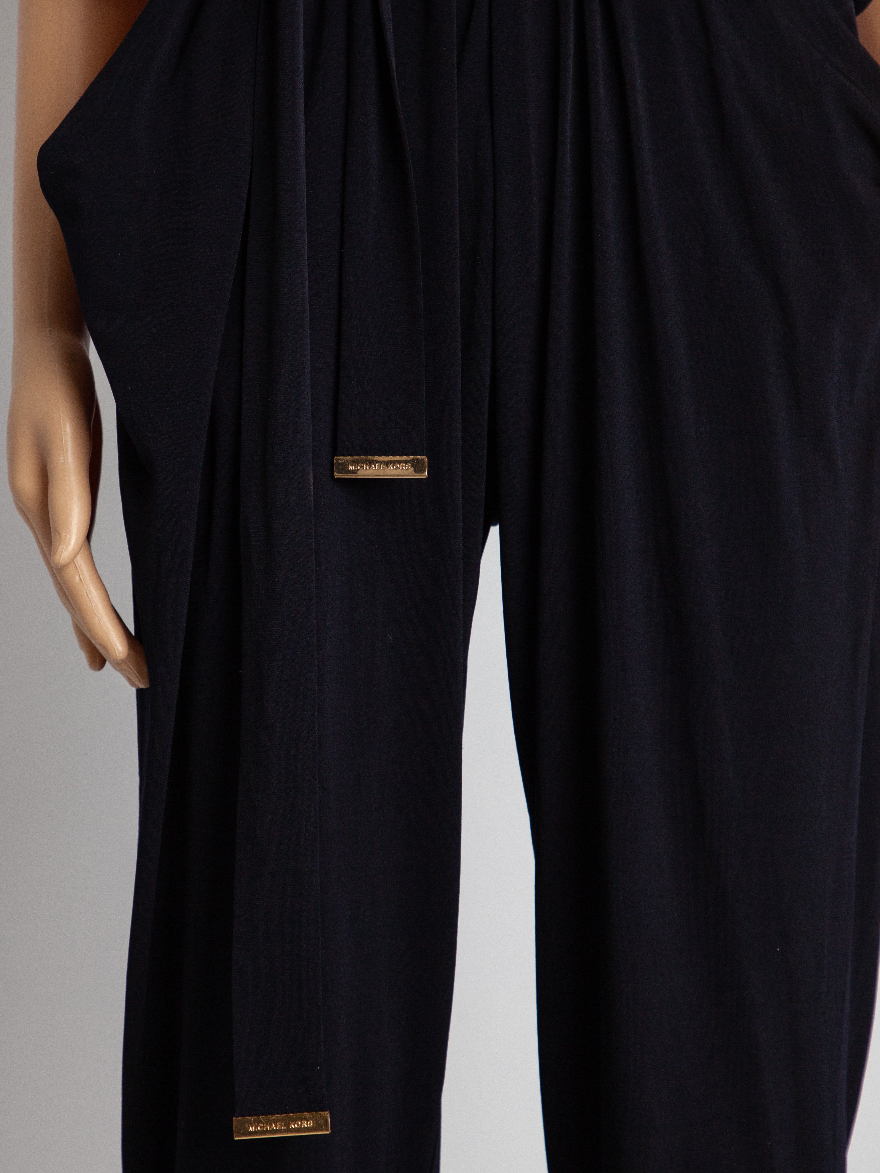 Excellent Michael Kors Black Jumpsuit Size S with Thin Straps