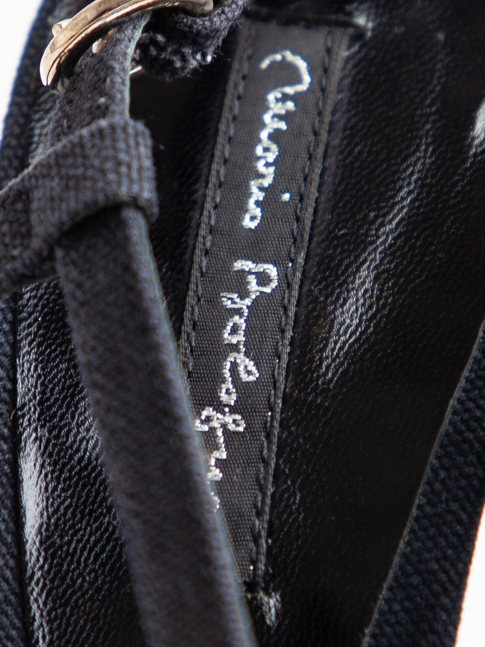 NEW Mario Bologna Black Wedge Heels Size 36 with Embellishments