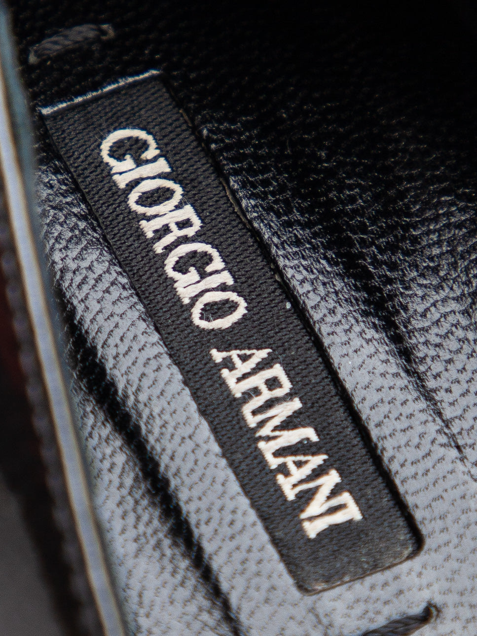 Good Giorgio Armani Gray Leather High-Heeled Shoes for Women