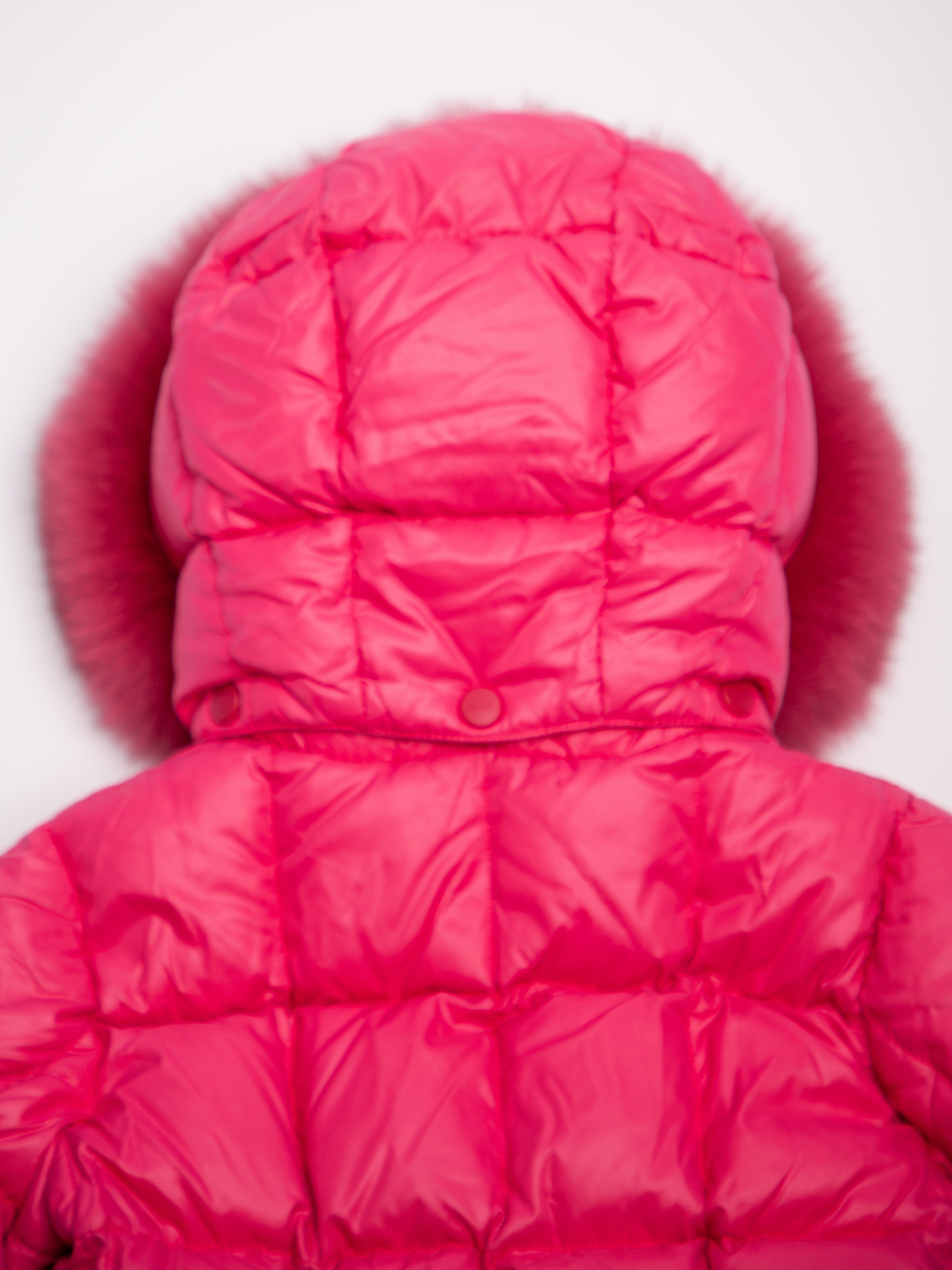 Good ADD Pink Puffy Winter Jacket & Snow Pants Set Size 3 for Kids