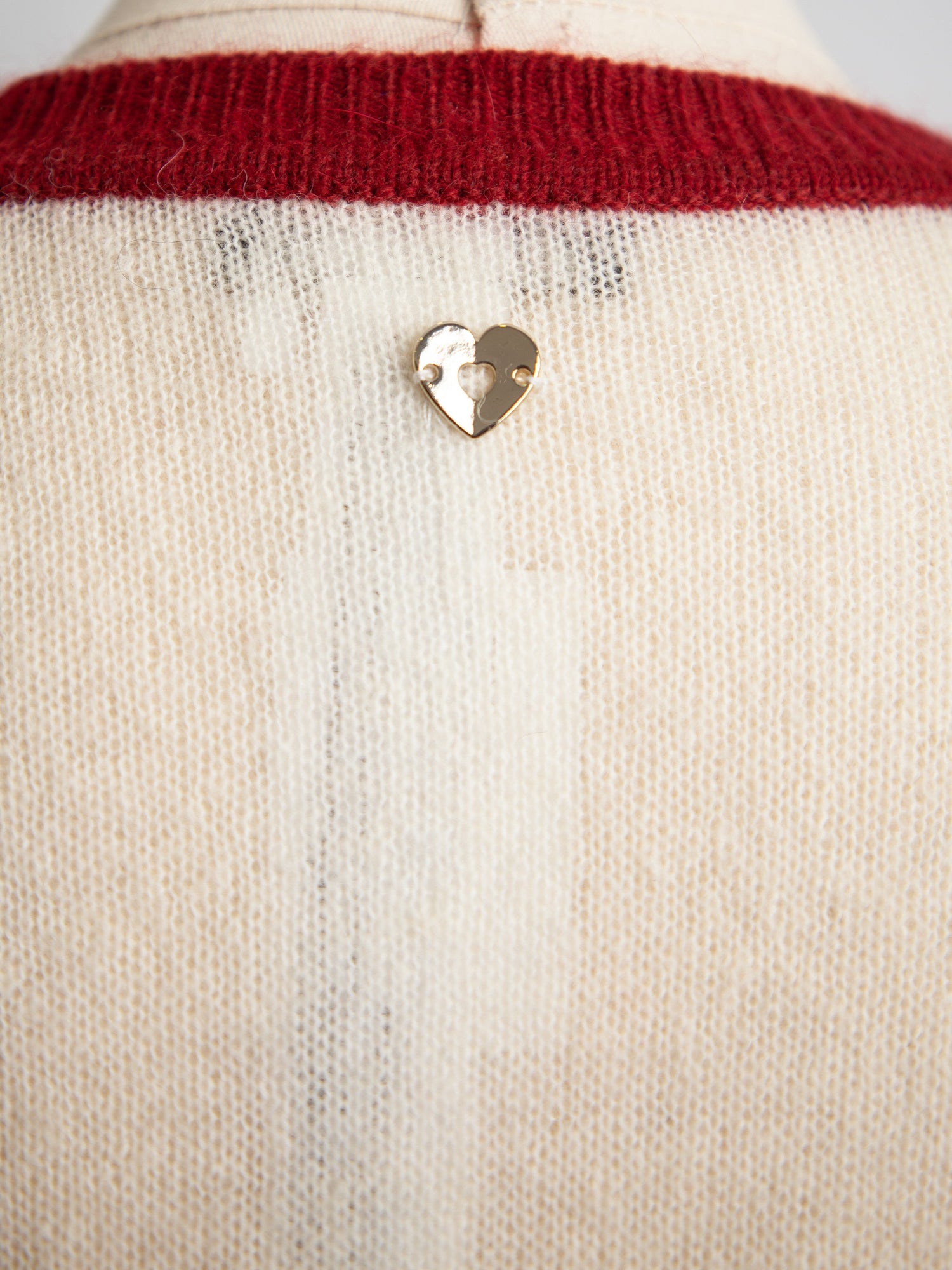 Good TWINSET Cream Floral Sweater Size XS Women Polyester