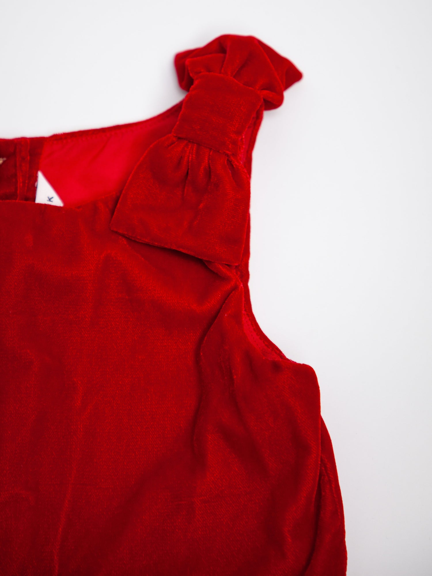 Good Janie and Jack Red Velvet Dress for Kids, Size 7