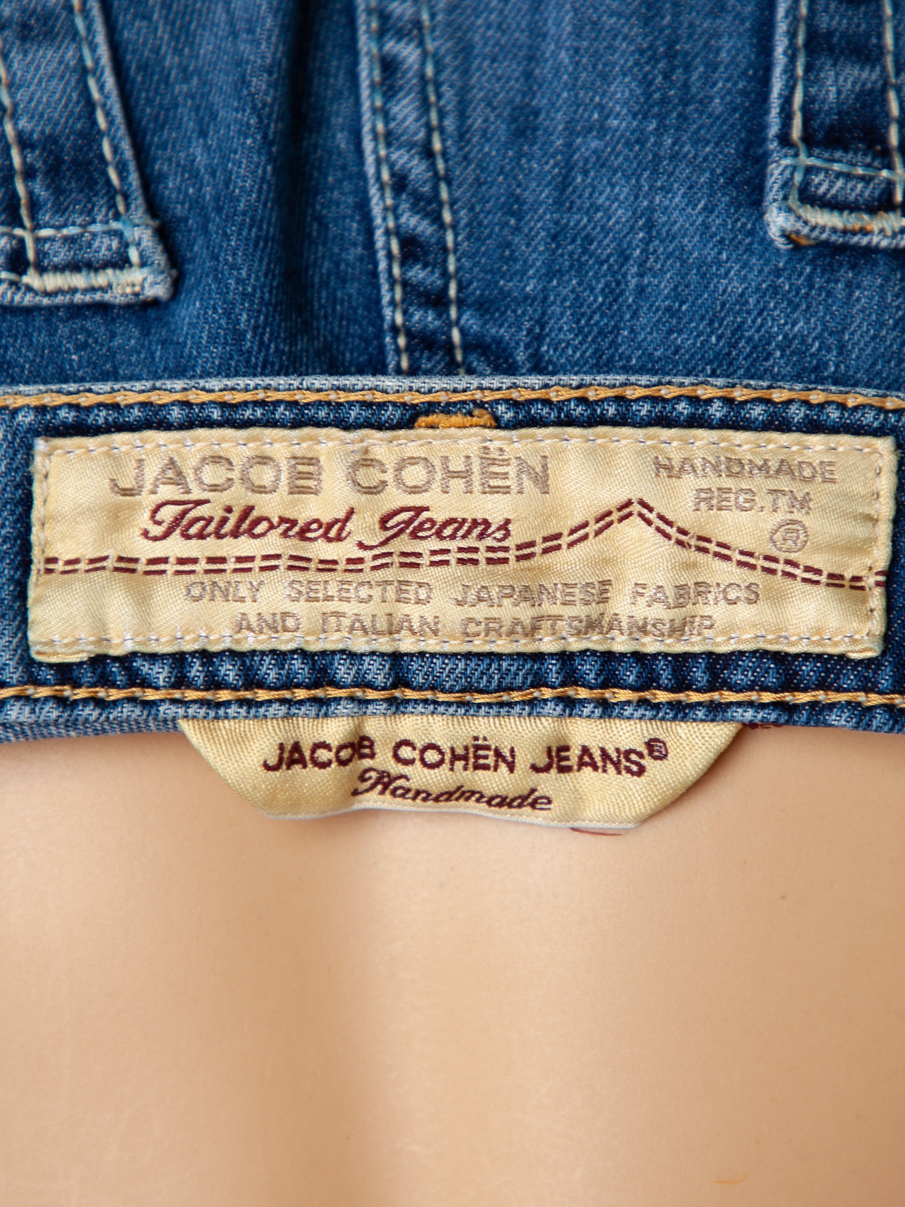 Excellent Jacob Cohen Jeans Blue Cotton Size M for Women