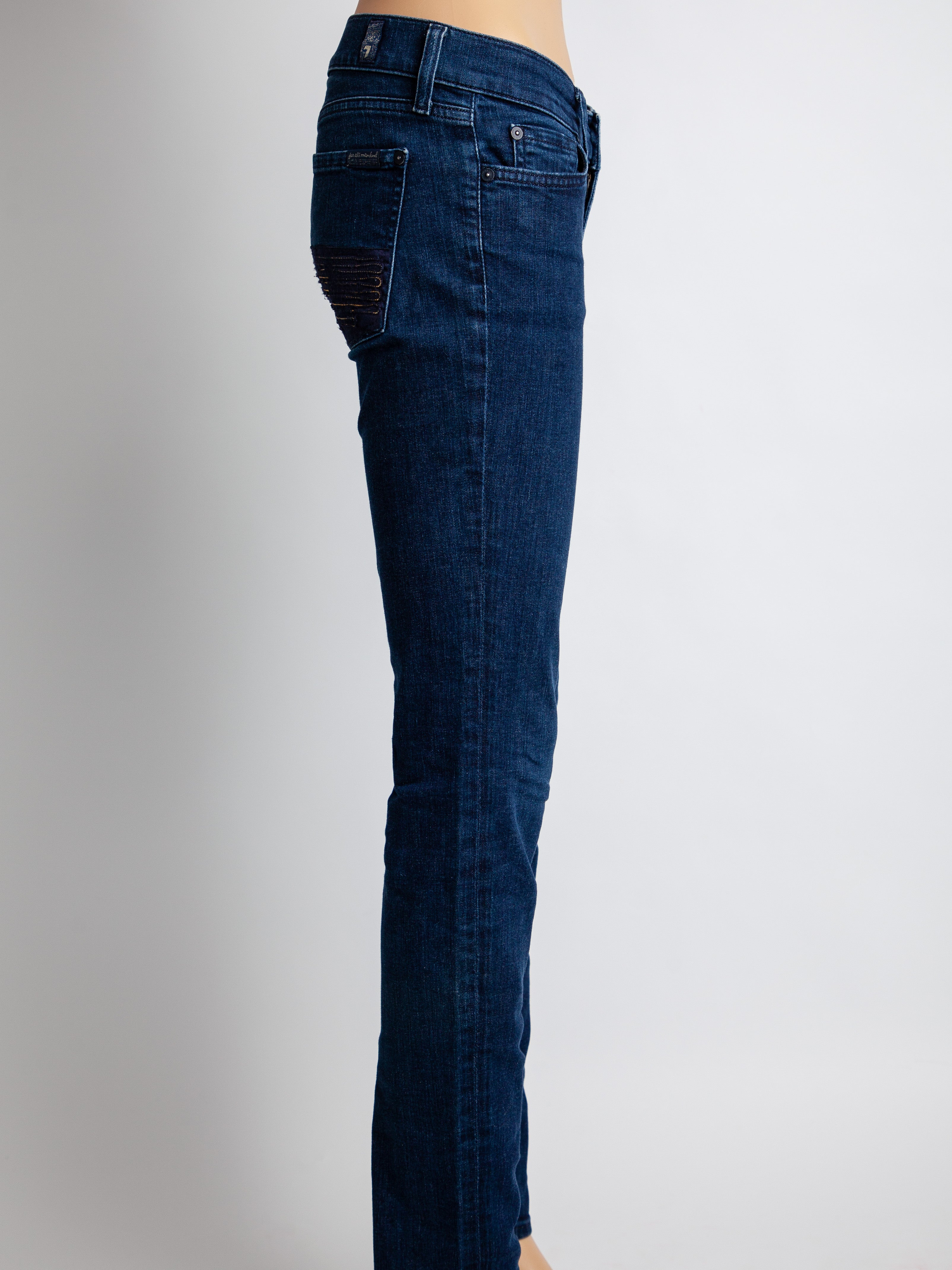 Good For All 7 Mankind Blue Denim Jeans Size M Women