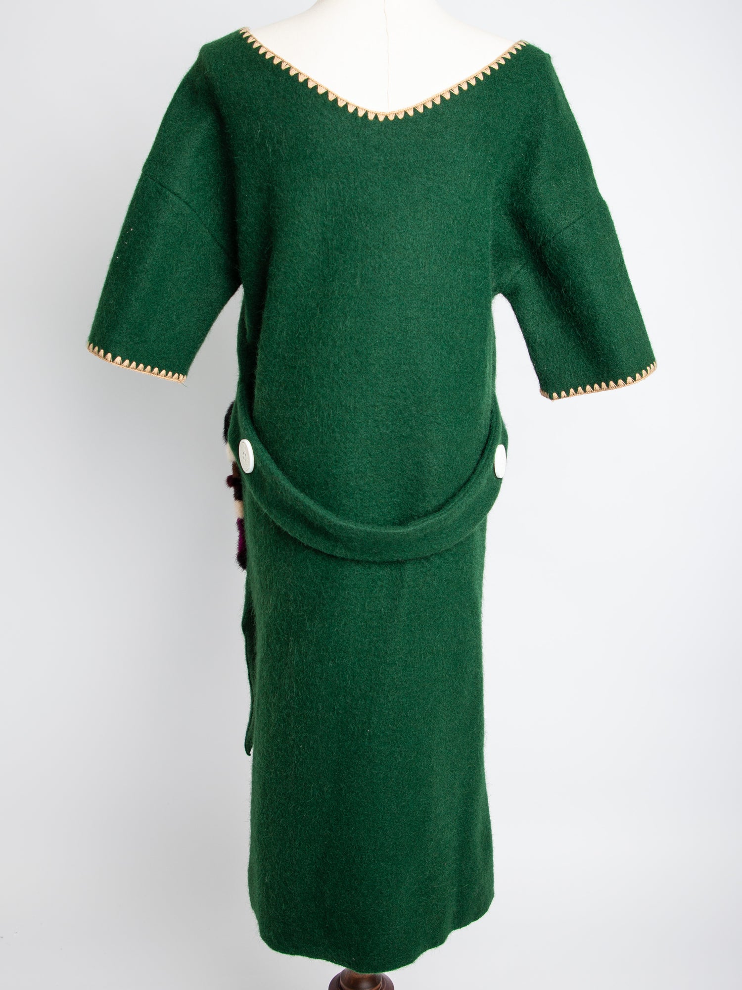 Excellent Fendi Green Women&