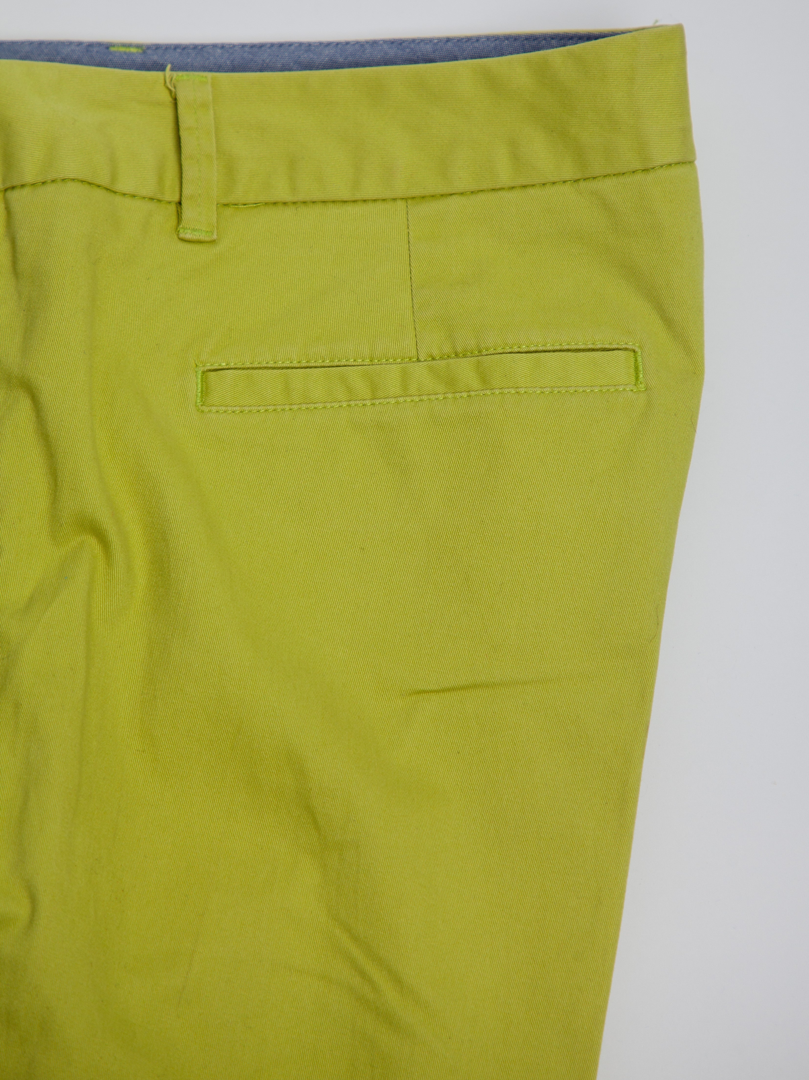 Good Banana Republic Green Cotton Pants Ryan Fit Size 8 Women&