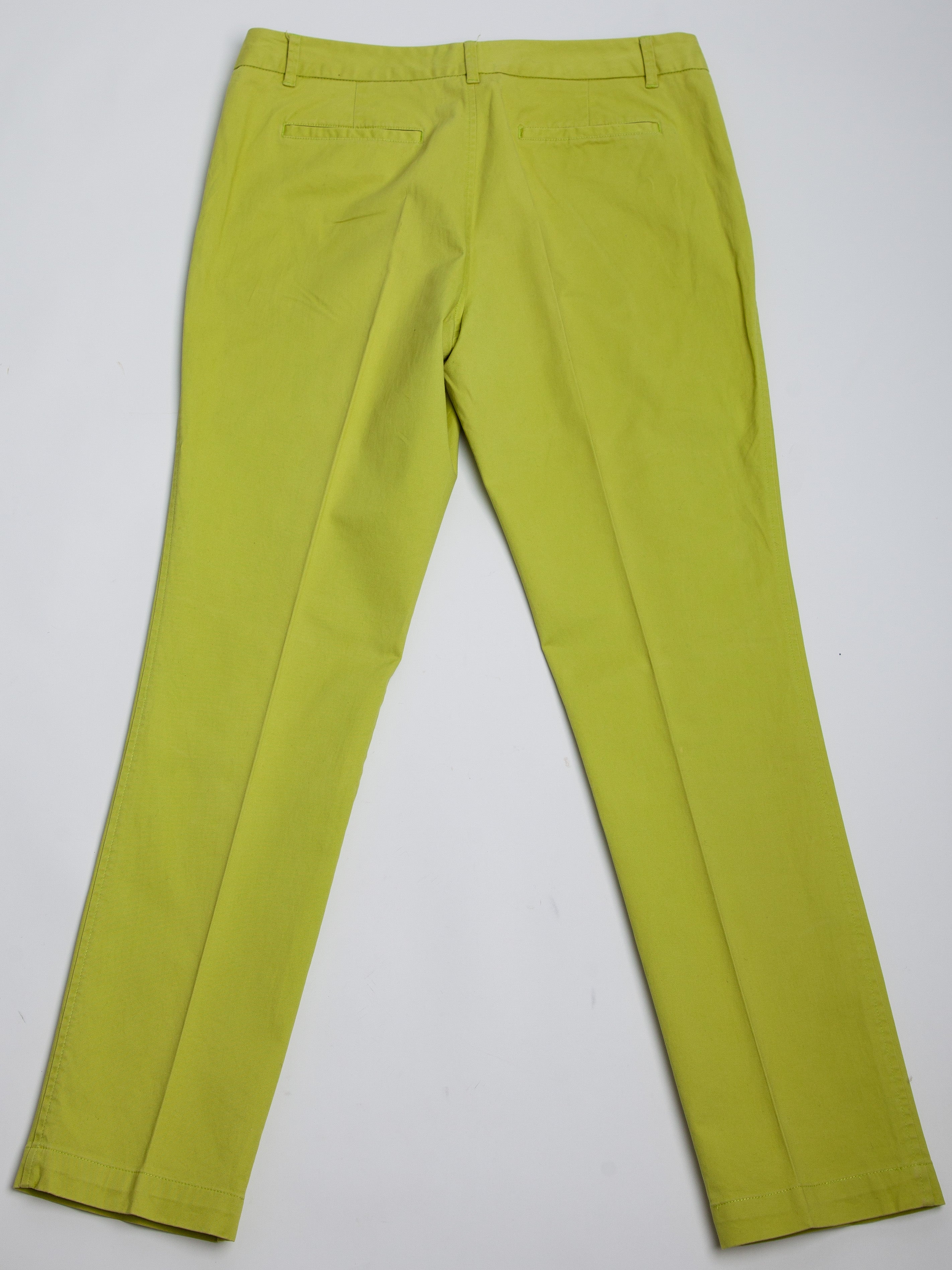 Good Banana Republic Green Cotton Pants Ryan Fit Size 8 Women&