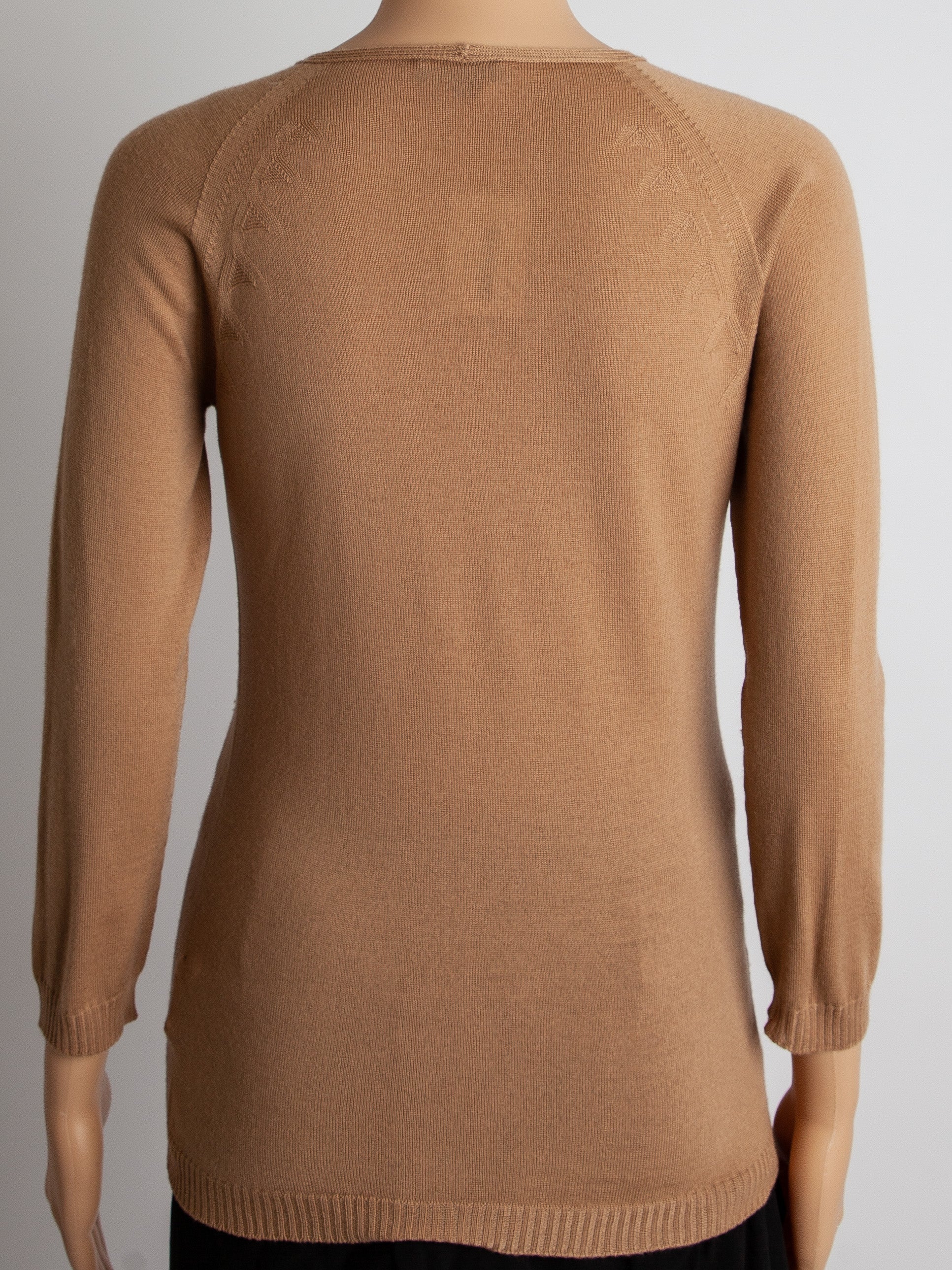 Good Escada Orange Wool Sweater Size S Women&