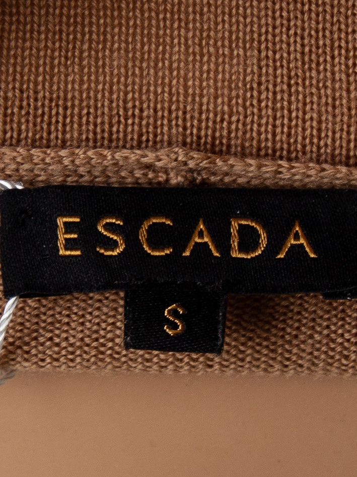 Good Escada Orange Wool Sweater Size S Women&