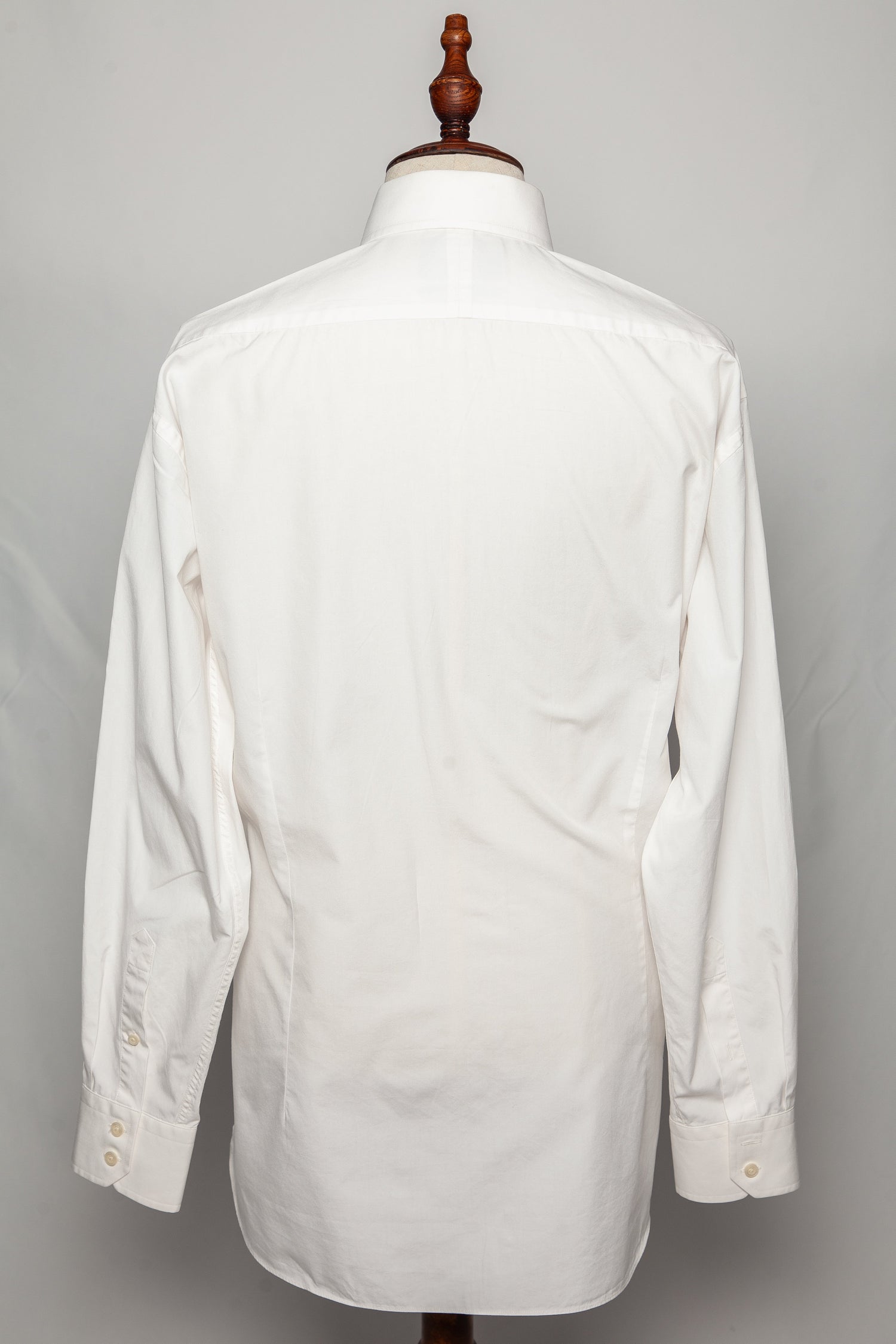 Good Hawes & Curtis White Cotton Dress Shirt XL for Men