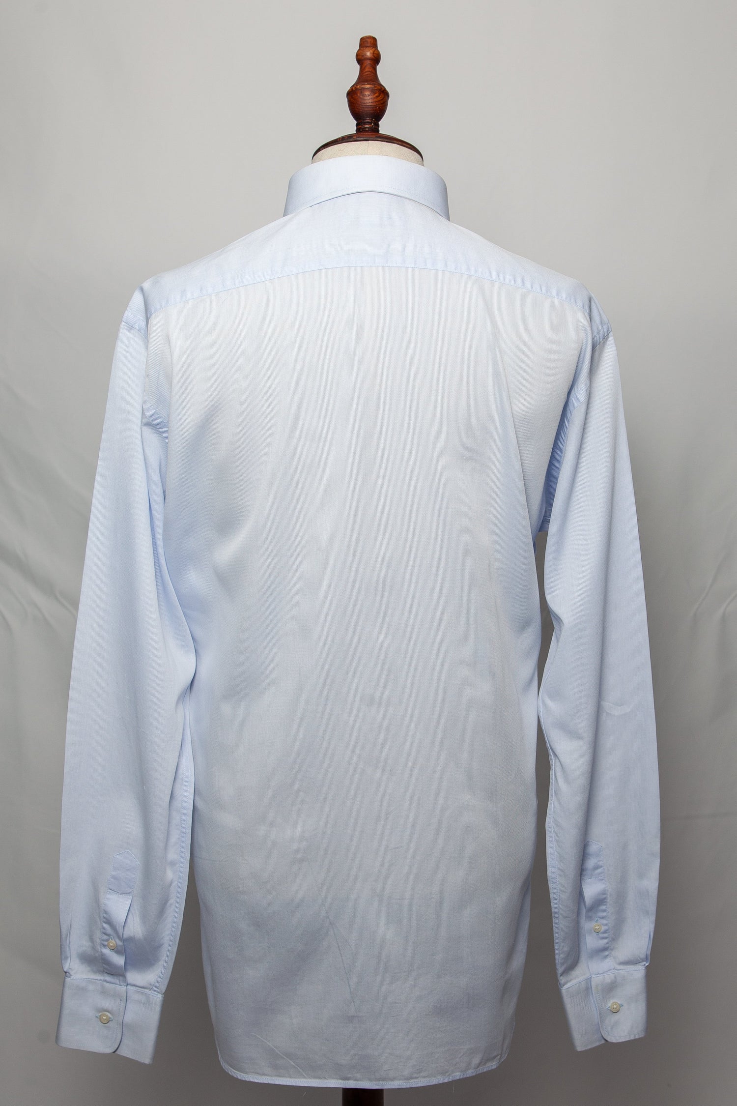 Good Mr Lanidor Blue Cotton Dress Shirt Size XL for Men