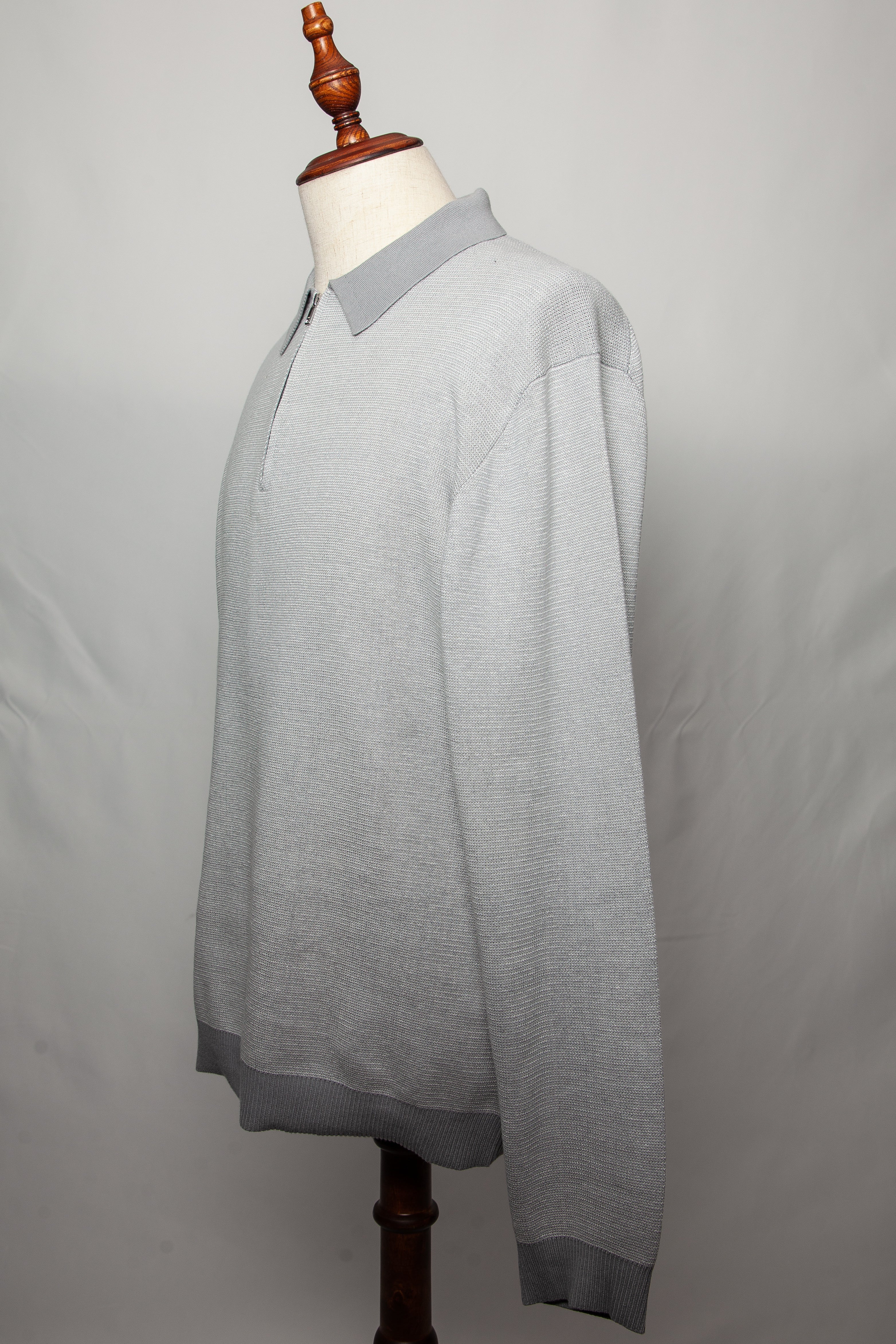 Good Condition Reiss Gray Cashmere Knit Sweater Size XXL
