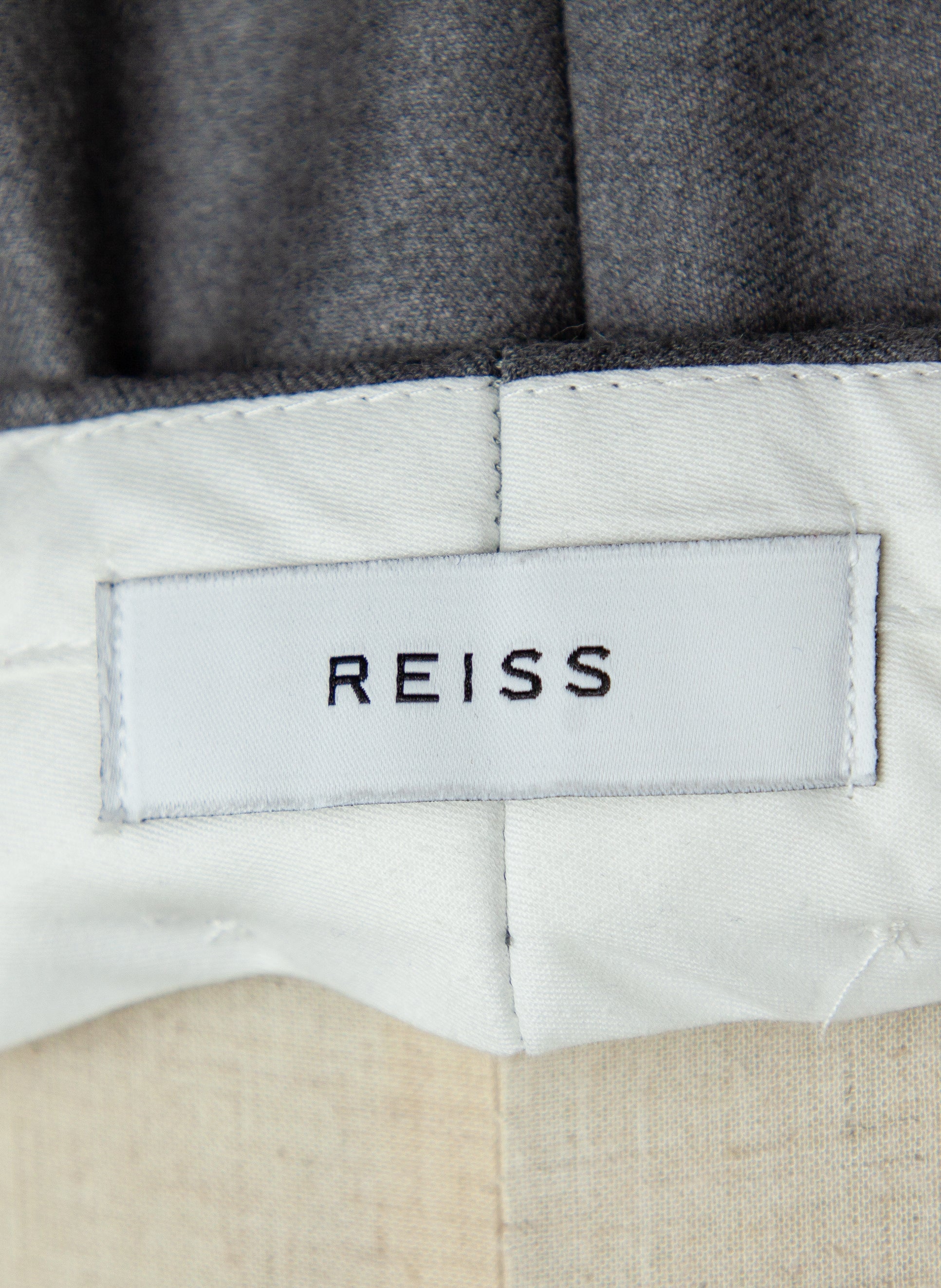 Excellent Reiss Gray Cashmere Wool Dress Pants Size XL