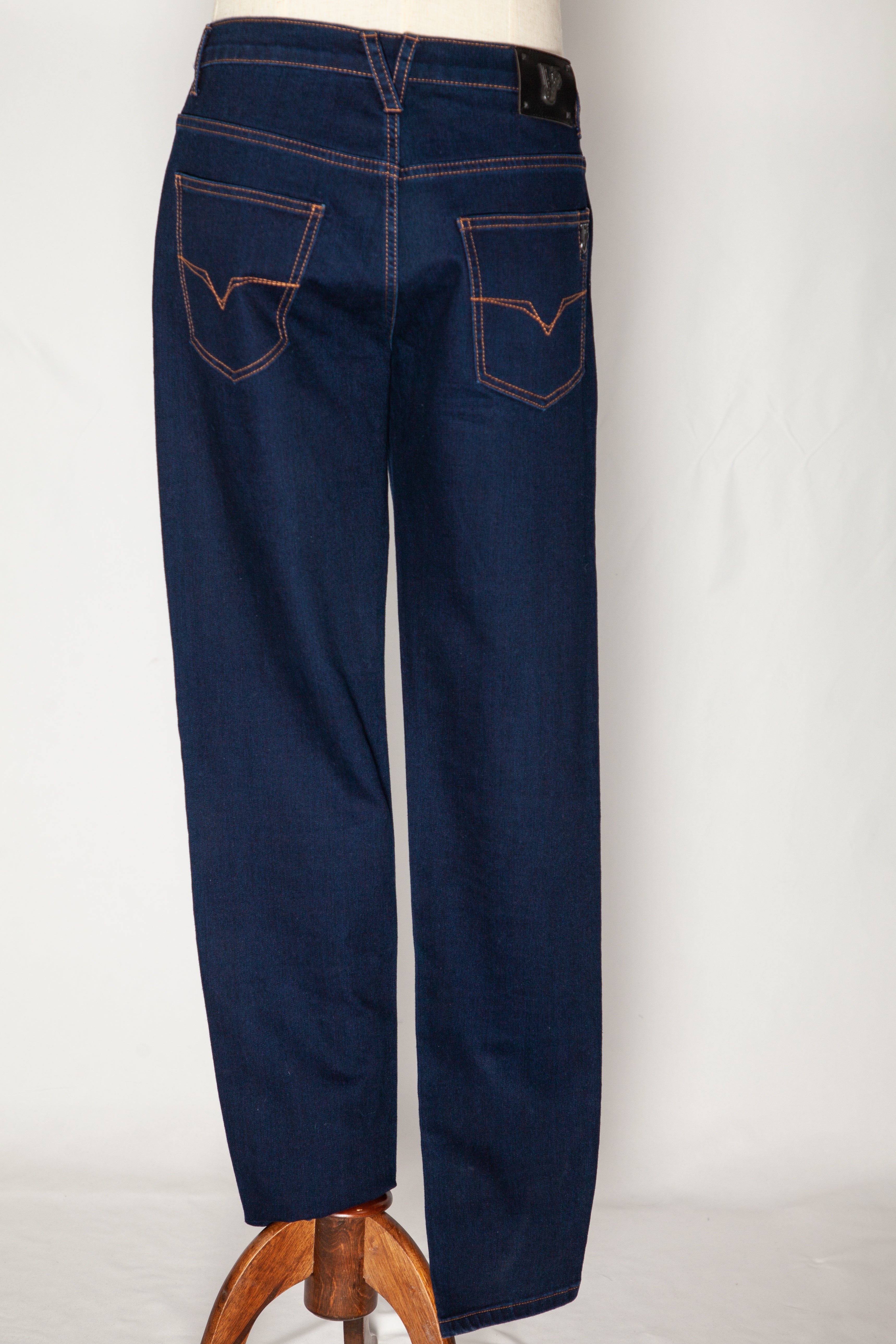 Perfect Versace Jeans Blue Cotton Natural Size XS for Men