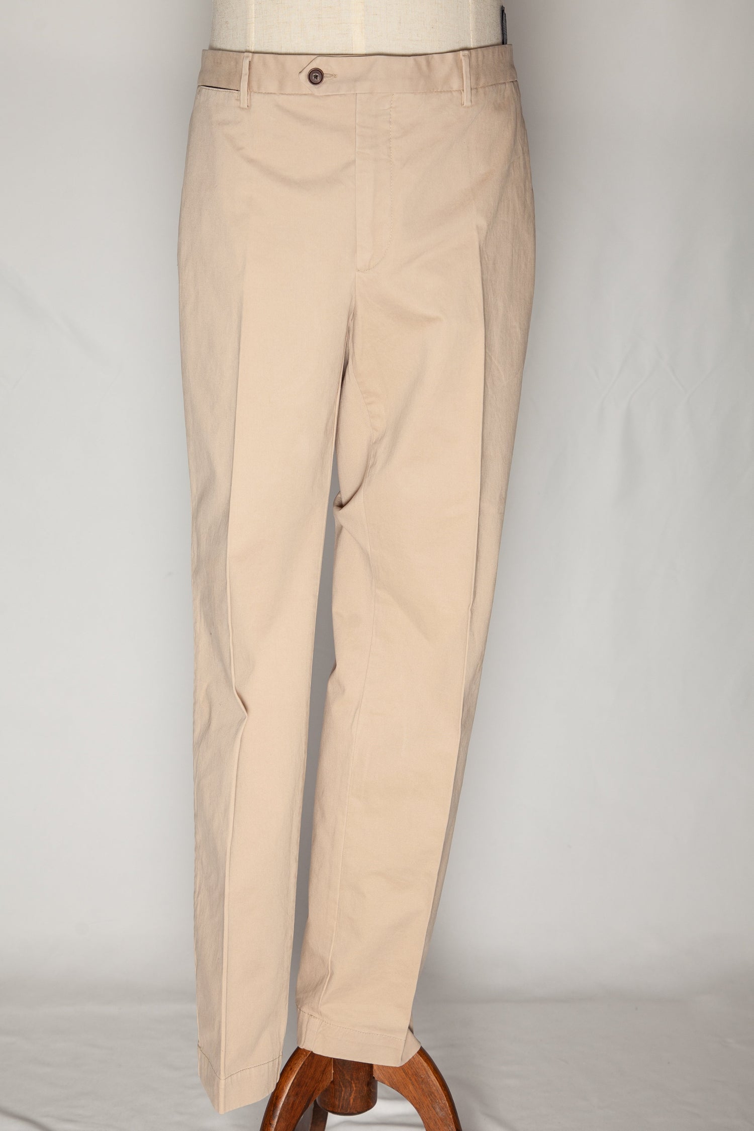Good Hackett White Cotton Natural Pants Size XL for Men