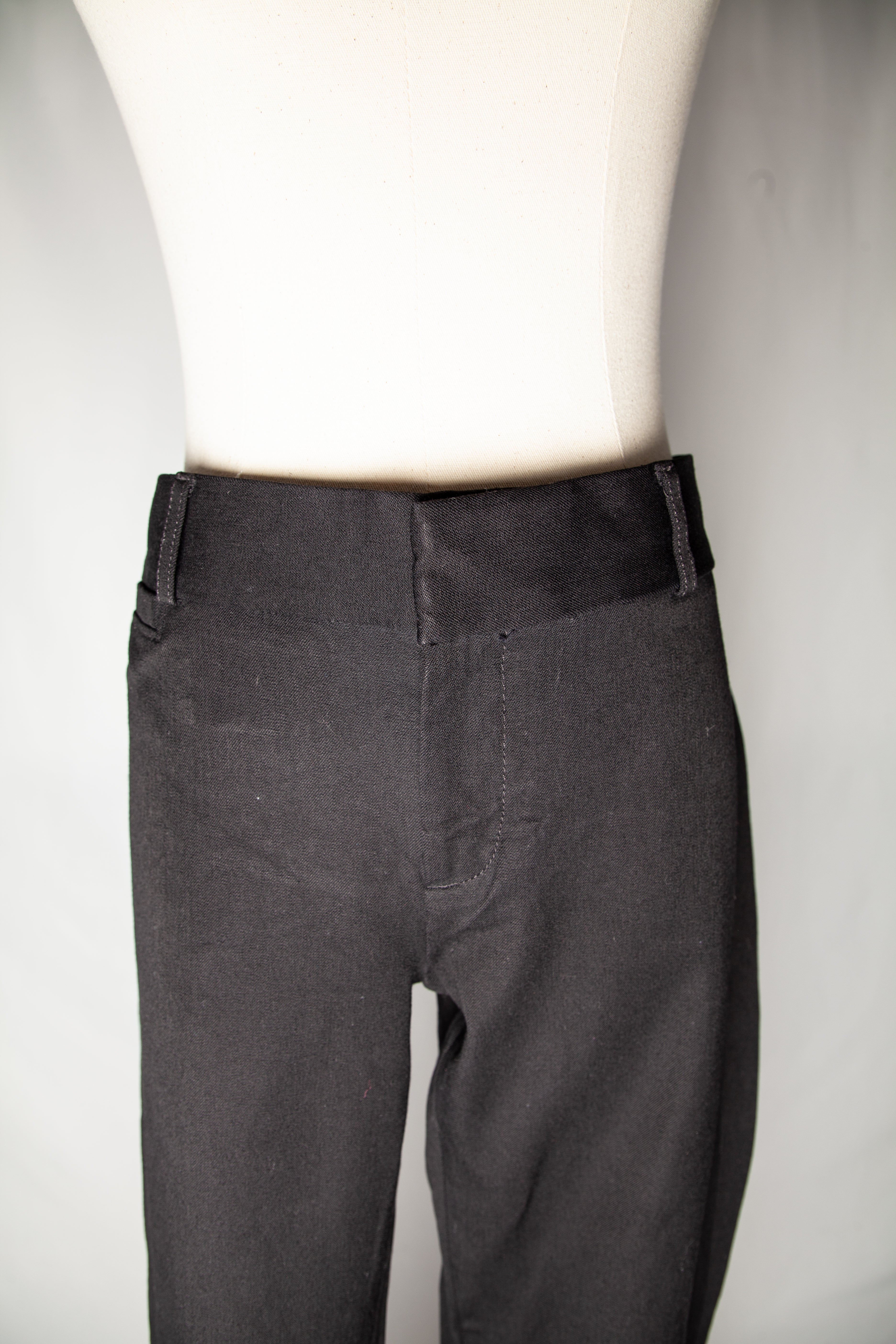 Good Banana Republic Black Tailored Pants Women Viscose Size Unknown