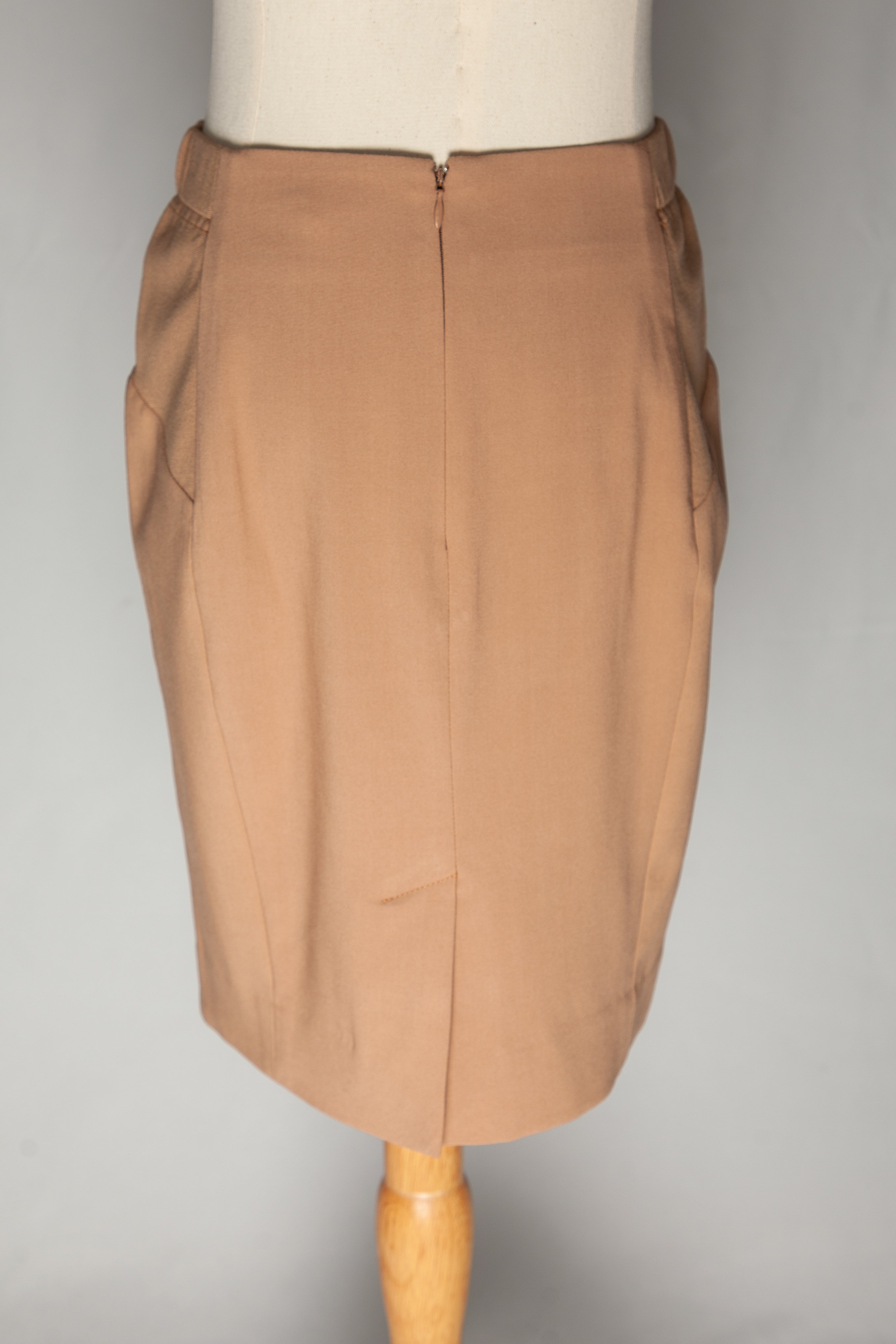 Good Max Mara Orange Pencil Skirt Women&